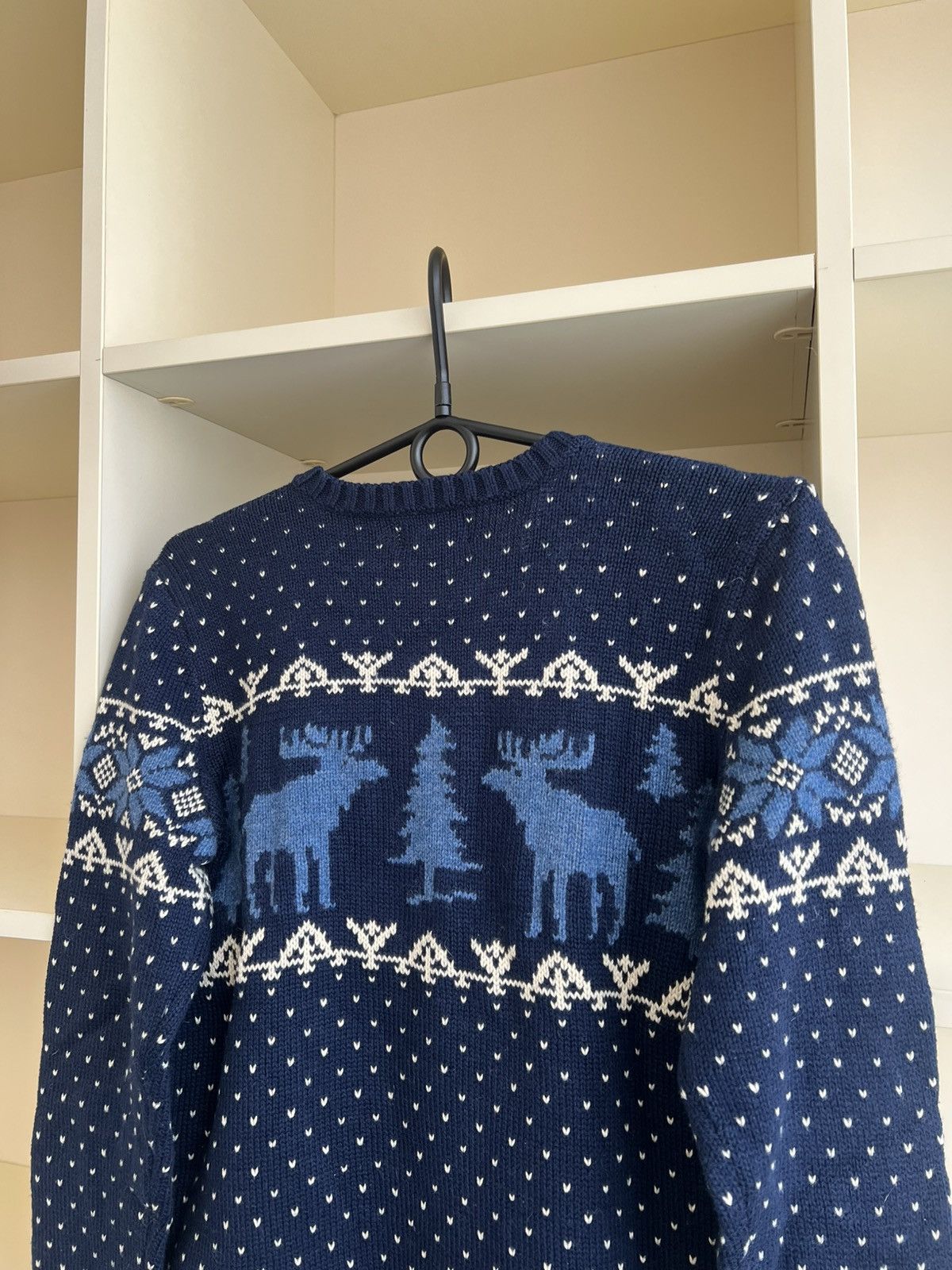 Polo Ralph Lauren Vintage Polo Ralph Lauren Knit Sweater Moose RARE Size XS Size US XS / EU 42 / 0 - 15 Thumbnail