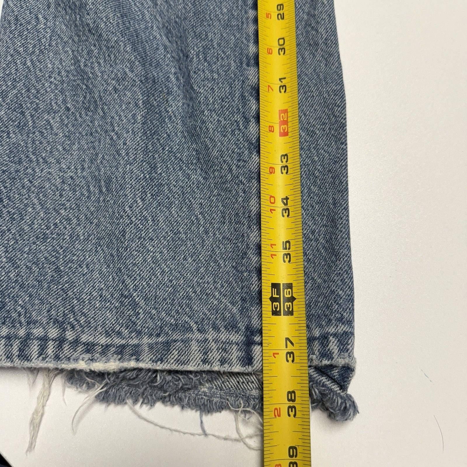 Levi's Vintage Levi's 505 Orange Tab Jeans Mens 34 (32x27) Blue Size US 34 / EU 50 - 17 Thumbnail