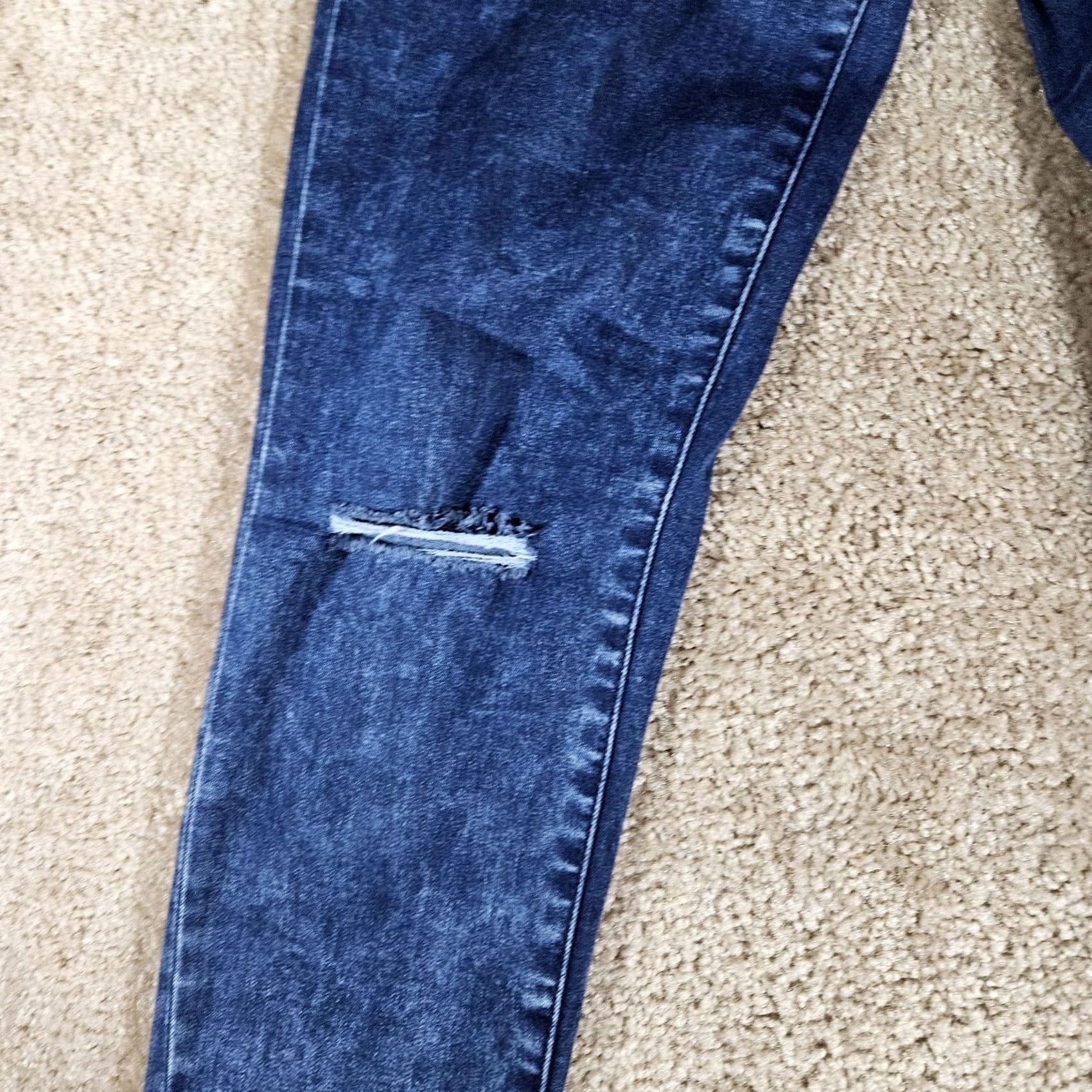 Aeropostale Aeropostale Jegging Jeans Dark Wash Distressed Women Size 6 Size 28" / US 6 / IT 42 - 4 Thumbnail