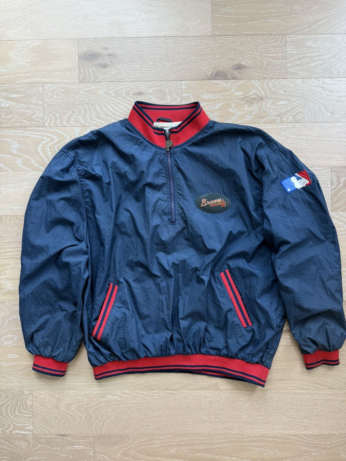 Pro Player Vintage Atlanta Braves MLB pullover Size US XL / EU 56 / 4 - 9 Thumbnail