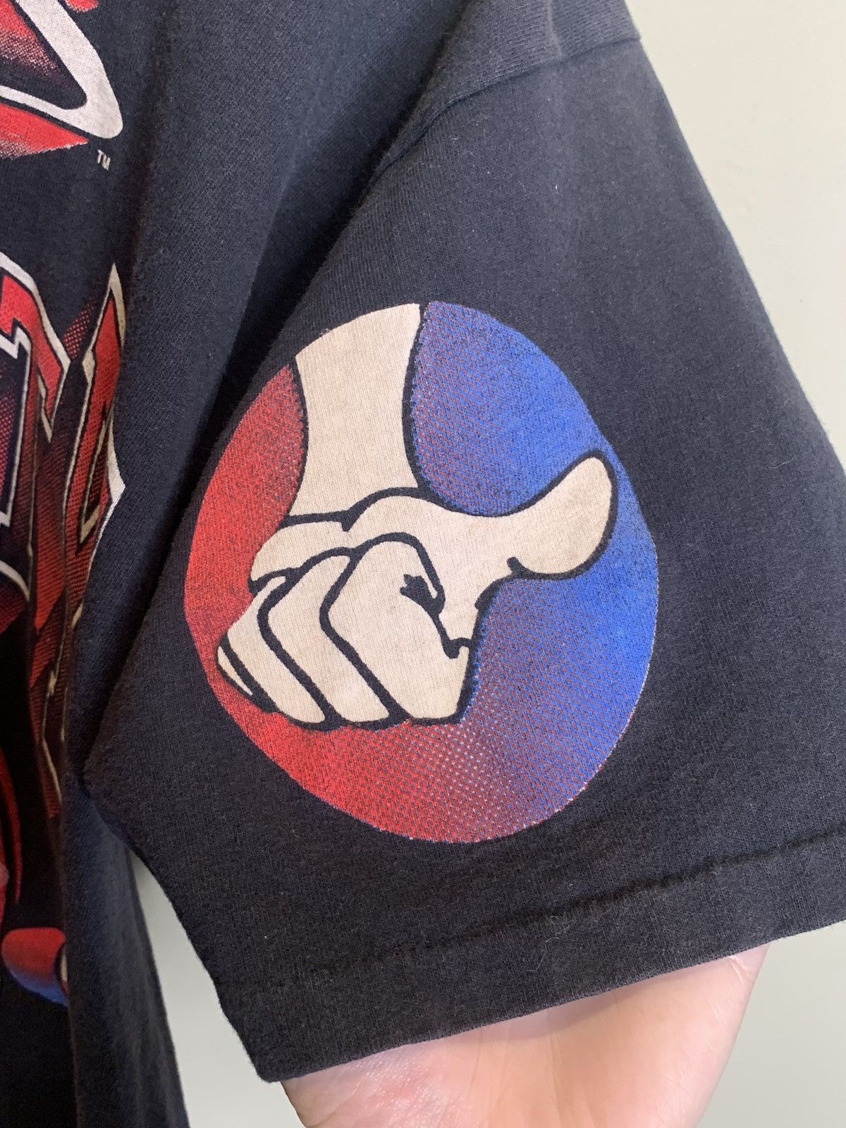 NFL × Vintage *RARE* Vintage Thumbs Up Kansas City Chiefs Charity T-Shirt Size US XL / EU 56 / 4 - 3 Thumbnail
