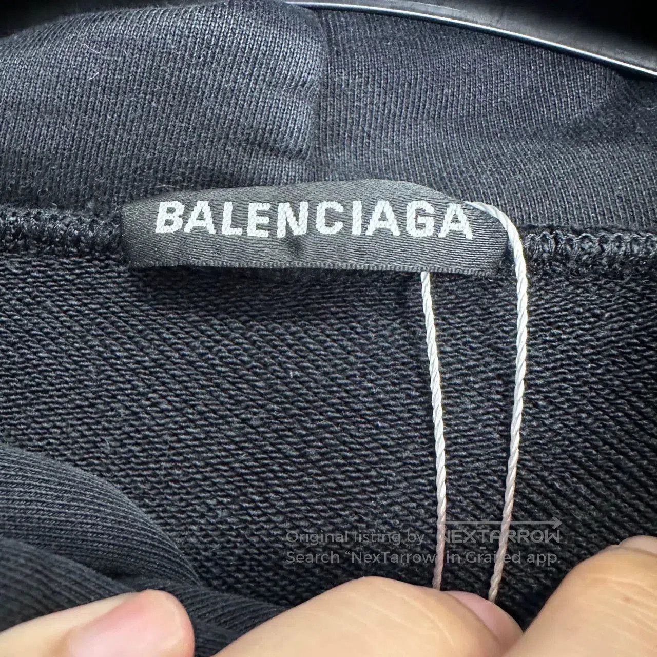 Balenciaga balenciaga black crew sweatshirt size medium. Size US M / EU 48-50 / 2 - 3 Thumbnail