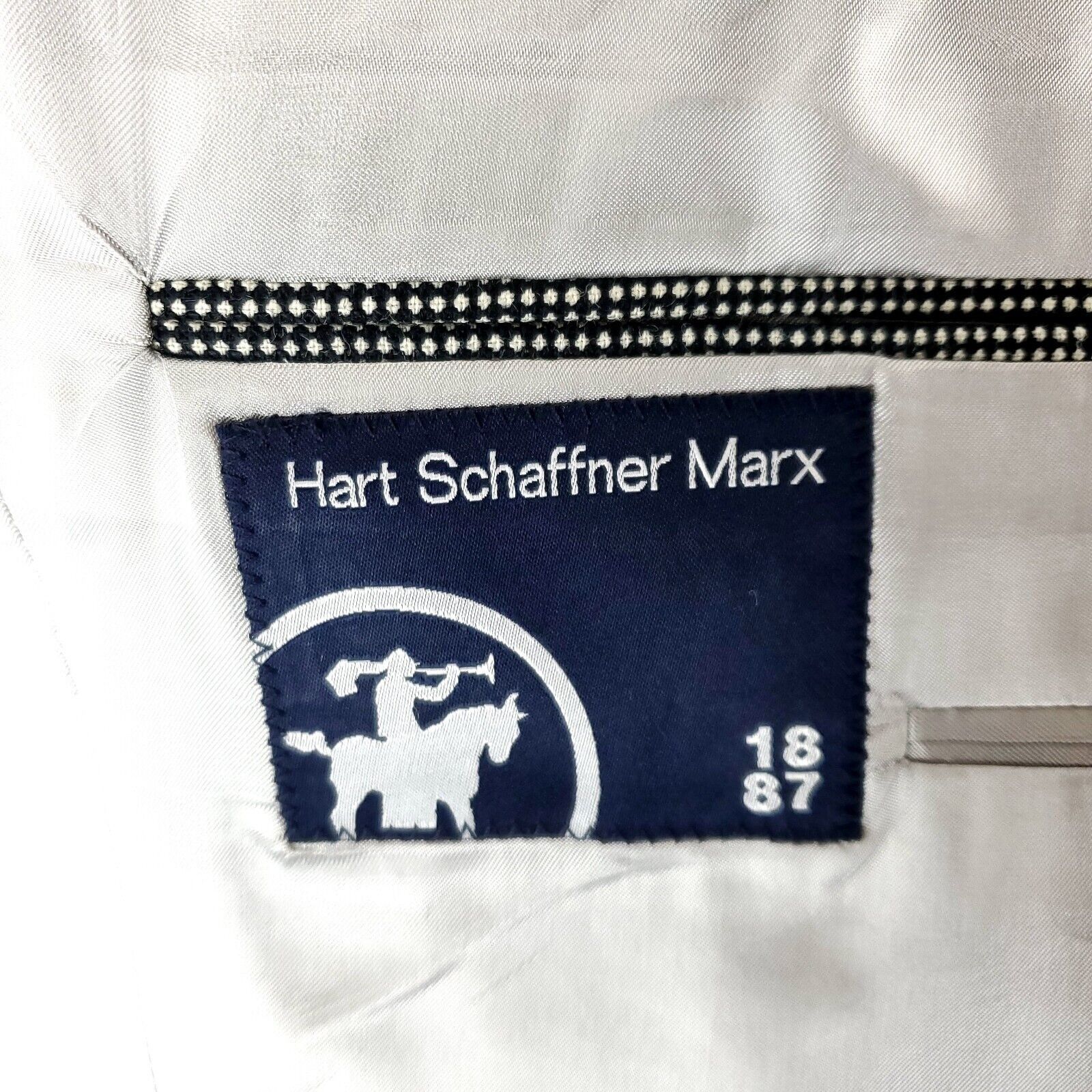 Hart Schaffner Marx Hart Schaffner Marx 1887 Textured Wool 2 Button Sport Coat 4 Size 40R - 7 Thumbnail
