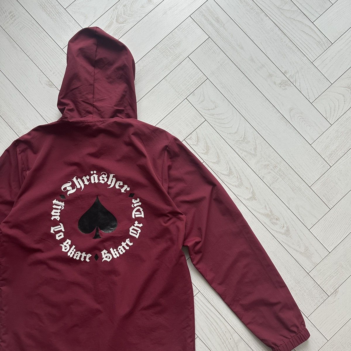 Thrasher Vintage 00s Thrasher Skate or Die Coach jacket Spade y2k sk8 Size US S / EU 44-46 / 1 - 3 Thumbnail