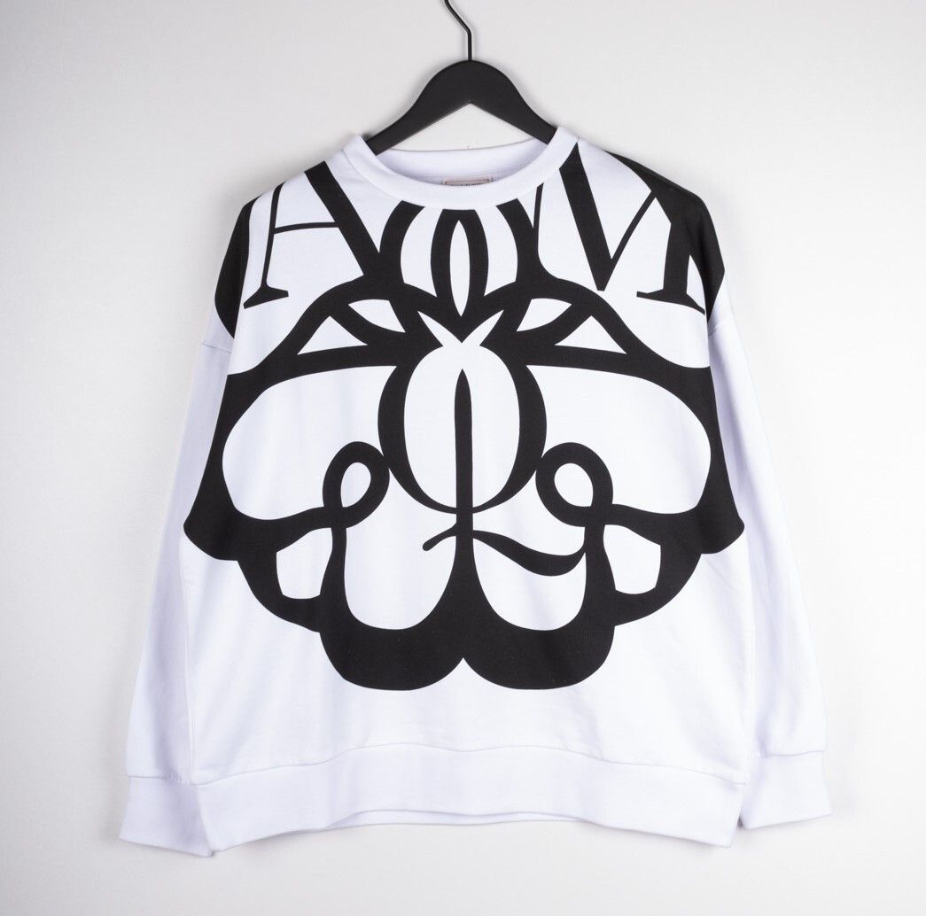 Alexander McQueen Original Alexander McQueen Oversized Women Jumper 40/L B127 Size L / US 10 / IT 46 - 2 Thumbnail