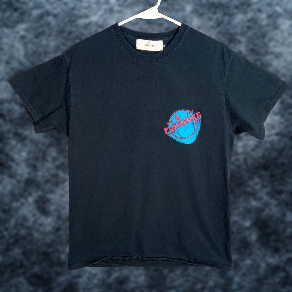Pleasures Pleasure Graphic T-Shirt Mens Adult Medium Black Short Sleeve "No Ifs Ands Or" Size US M / EU 48-50 / 2 - 1 Thumbnail