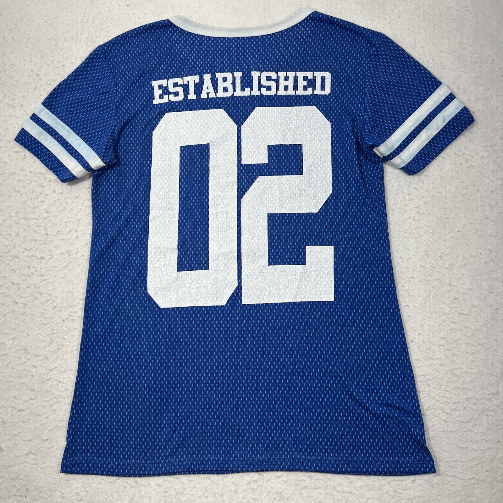 Disney Disney Parks Lilo & Stitch 02 Jersey Style Mesh Graphic Tee Size S / US 4 / IT 40 - 10 Thumbnail
