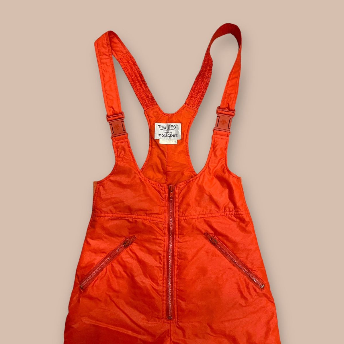 Descente Vintage Descente Orange Ski Overalls Size US 30 / EU 46 - 3 Thumbnail