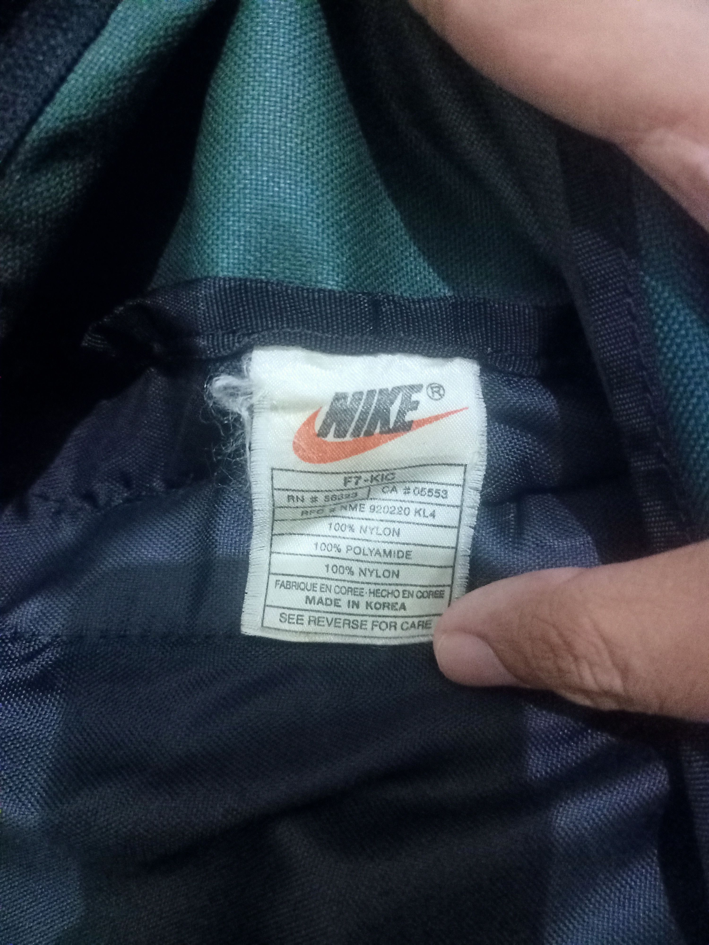 Nike × Vintage Vintage Nike Backpack Size ONE SIZE - 9 Thumbnail