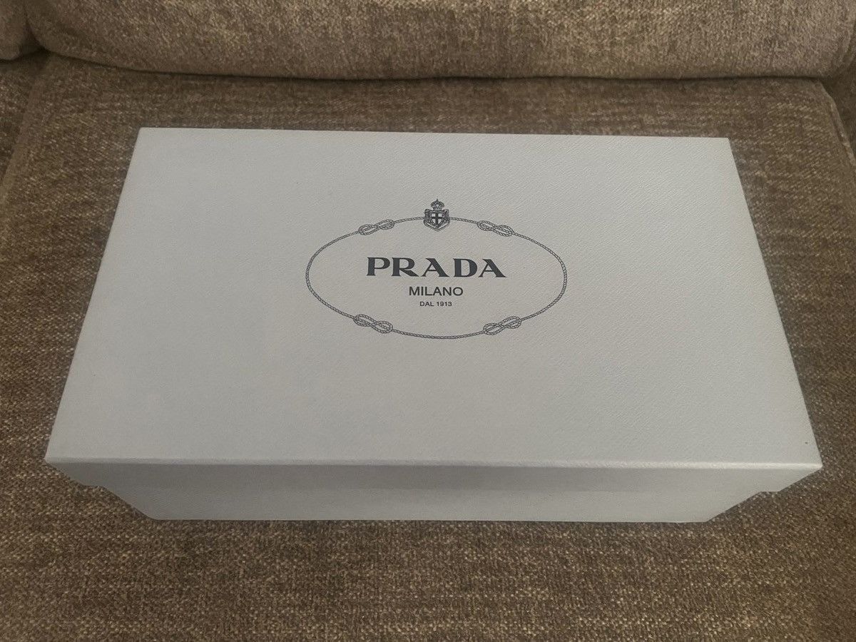 Prada Black Prada leather square toe slingback ballerina shoes Size US 8 / IT 38 - 9 Thumbnail