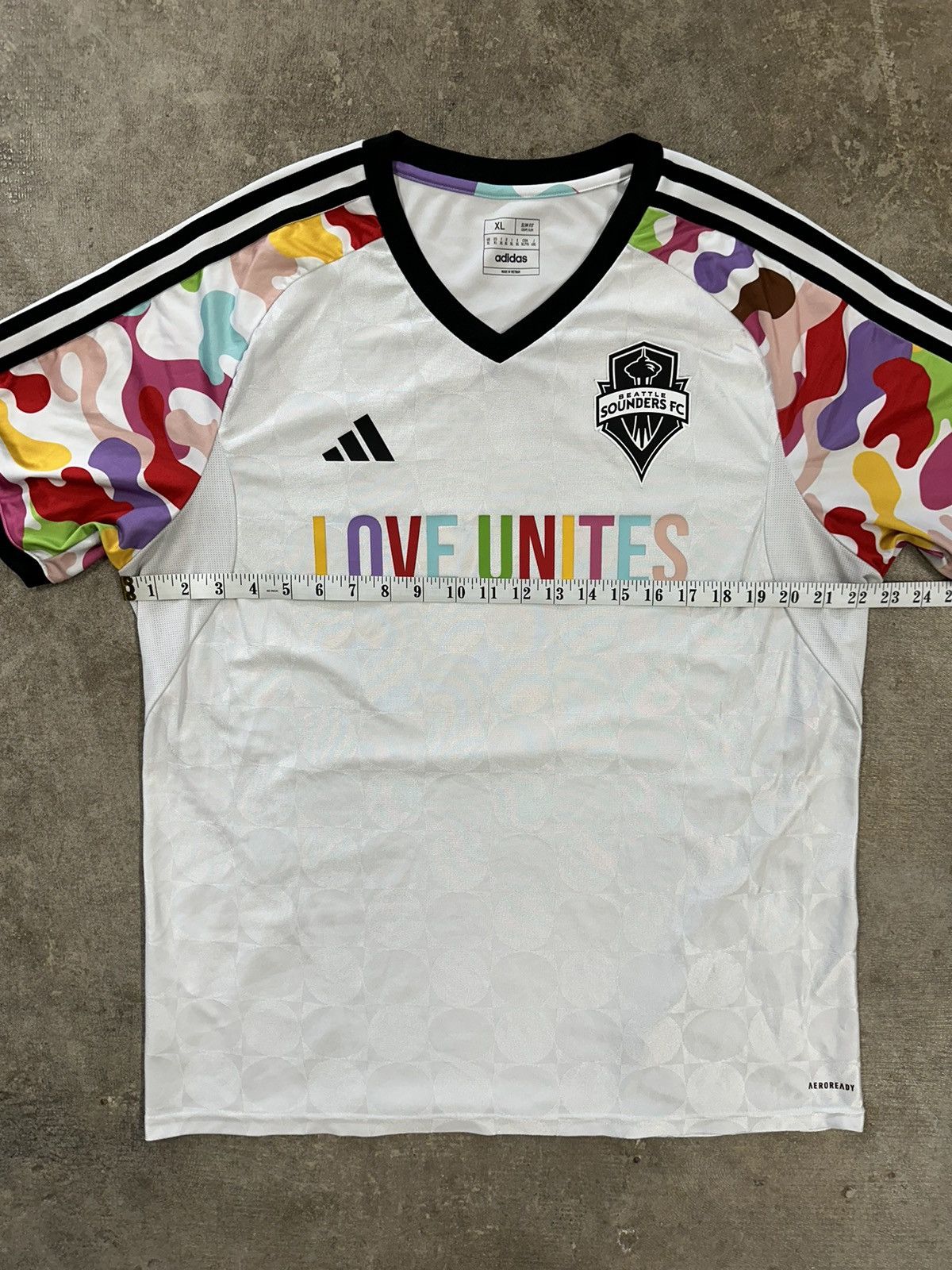 Adidas Adidas 22/23 Seattle Sounders Pre Match Soccer Jersey Kit Size US XL / EU 56 / 4 - 11 Thumbnail