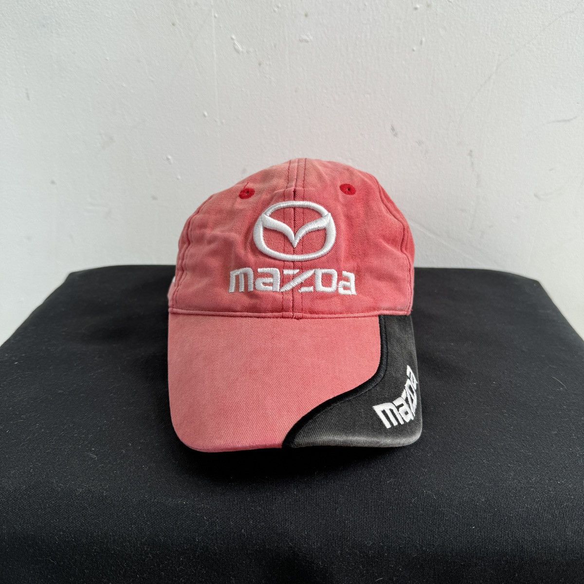 Vintage Vintage 90s Mazda Logo Cap Hat Streetwear Size ONE SIZE - 3 Thumbnail