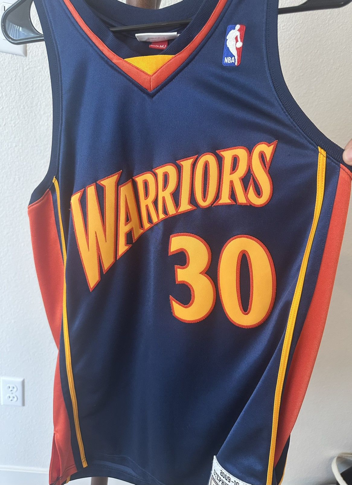 Mitchell & Ness Hardwood Classics Mitchell & Ness- Warriors Jersey Size US M / EU 48-50 / 2 - 1 Thumbnail