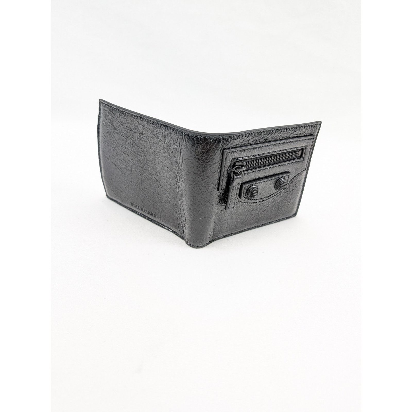 Balenciaga o1rshd1 LE Cagole Squa Fold Wallet Card Arena Lamb Size ONE SIZE - 8 Thumbnail