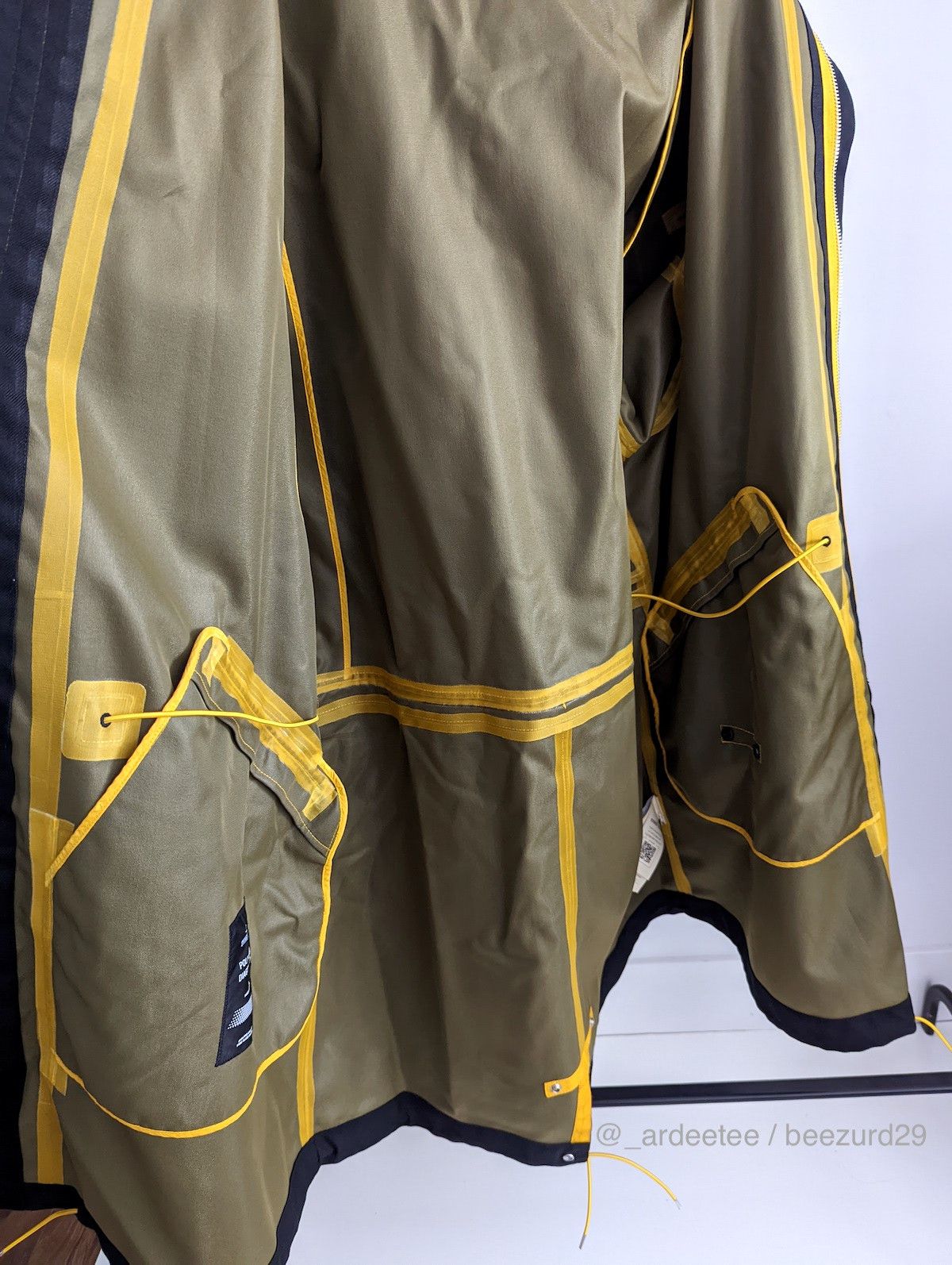 Errolson Hugh 3L DIAGONAL POLY WOOL PARKA $2,983 Size US M / EU 48-50 / 2 - 13 Thumbnail