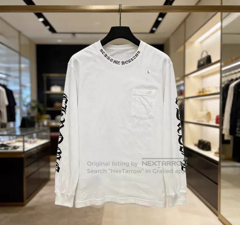 Chrome Hearts CHROME HEARTS Size L Long-sleeved floral print shirt Size US L / EU 52-54 / 3 - 1 Thumbnail