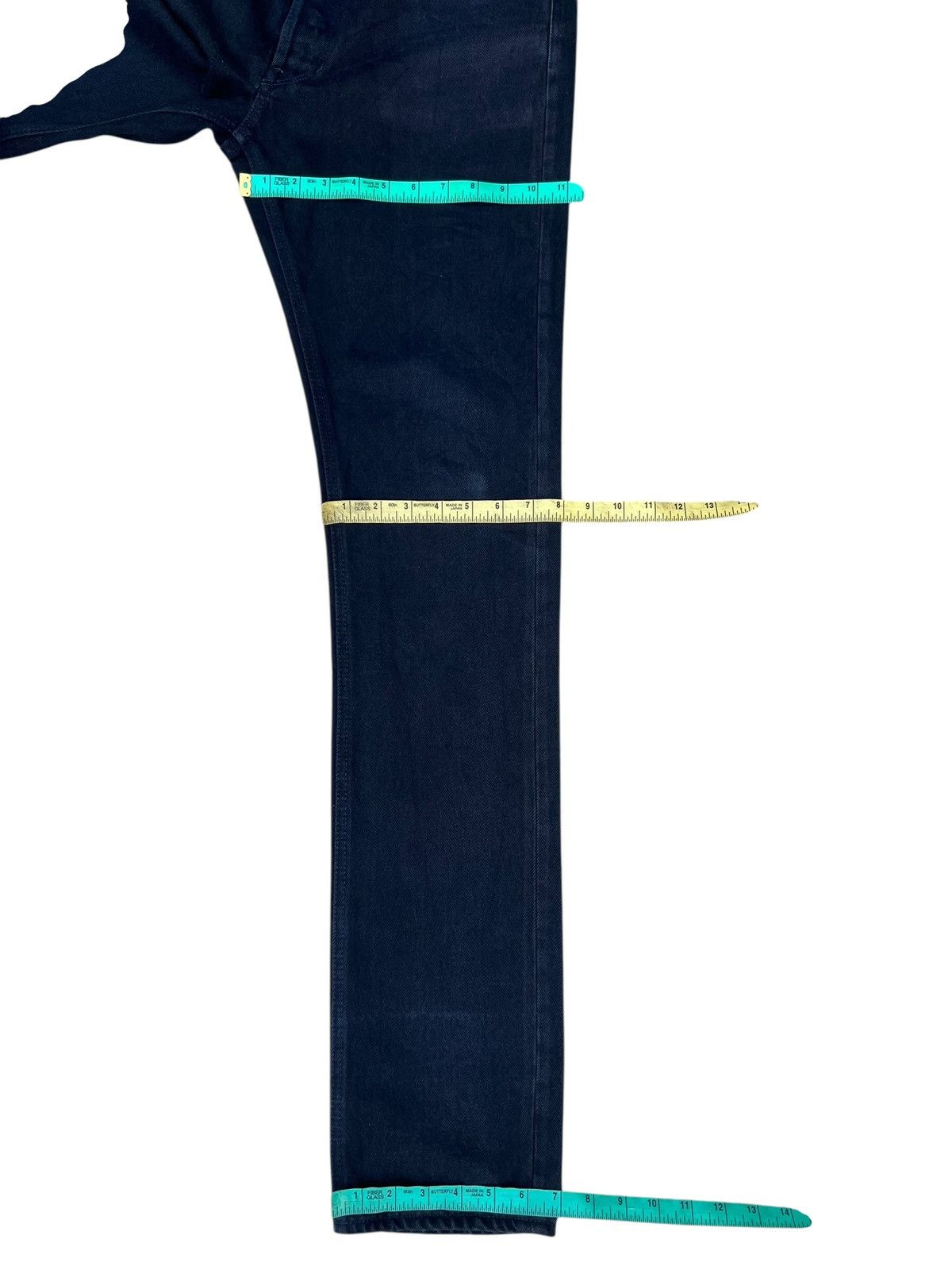April 77 April 77 Made in Morocco Blue Black Denim Dictator Jeans Size US 30 / EU 46 - 5 Thumbnail