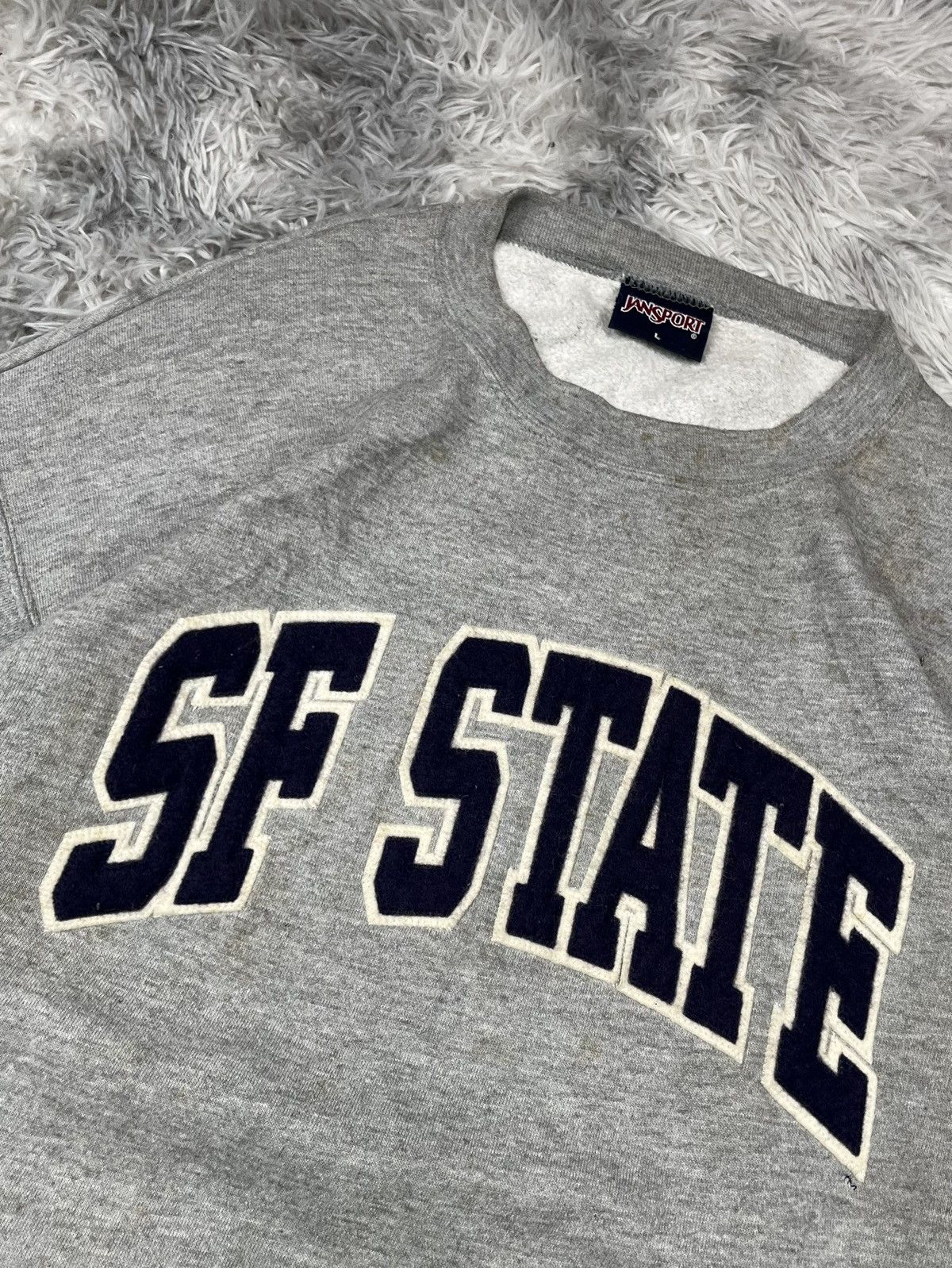 Jansport Vintage SF State Golden Gators Jan Sport College Sweatshirt Size US L / EU 52-54 / 3 - 7 Thumbnail