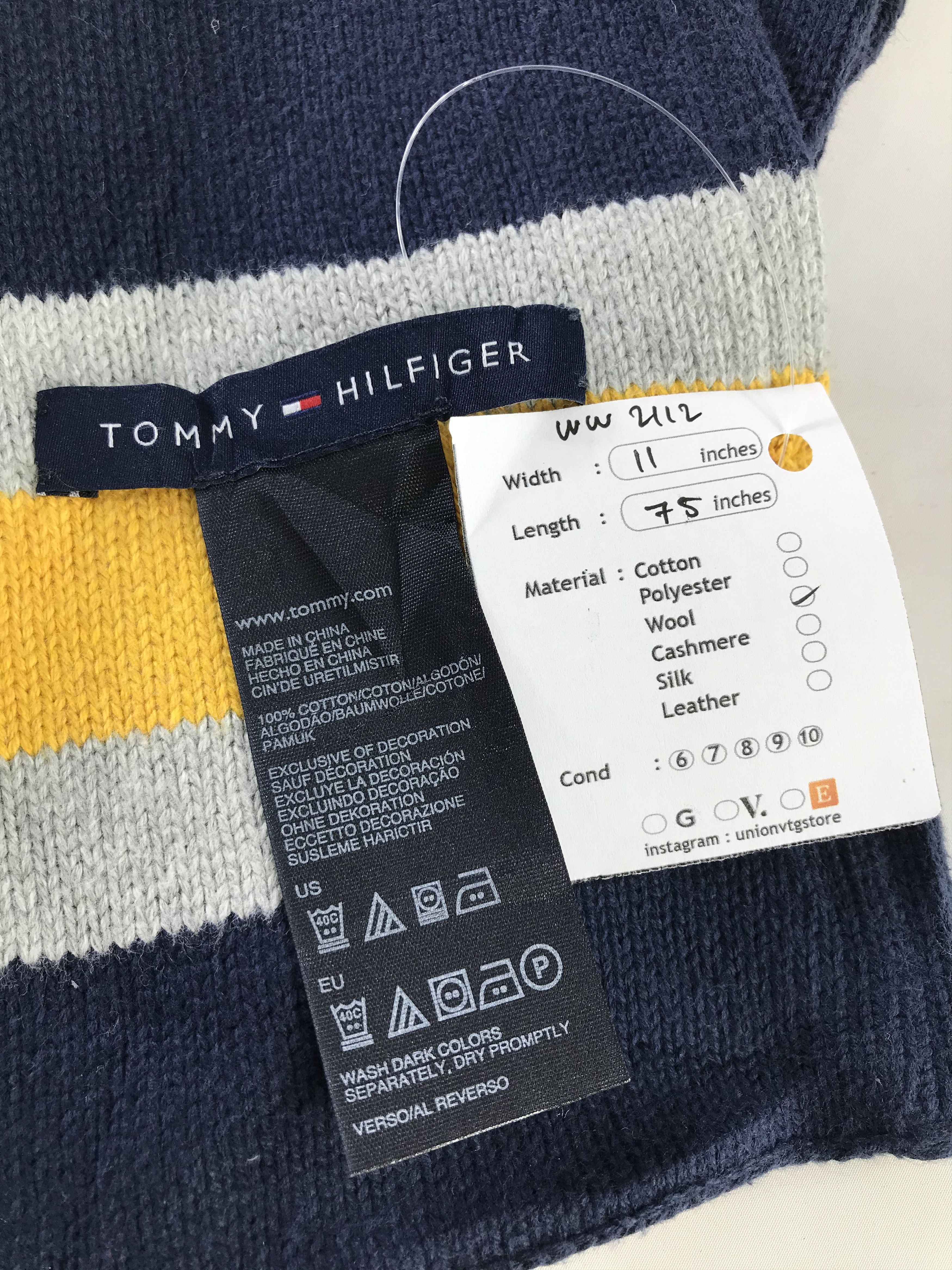 Tommy Hilfiger Tommy Hilfiger Scarf / Muffler / Neckwear - WW2112 Size ONE SIZE - 4 Thumbnail