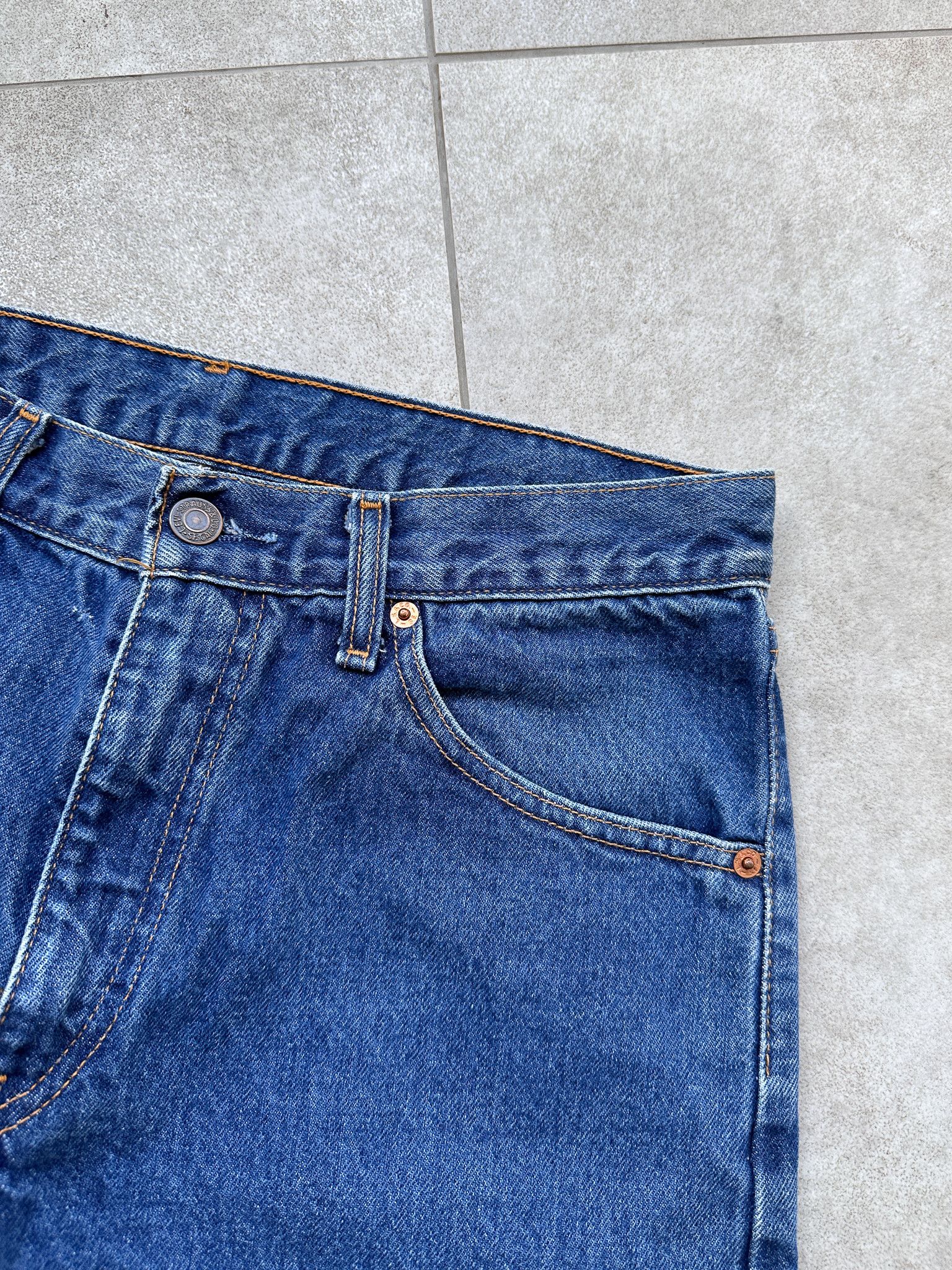 Levi's × Levi's Vintage Clothing Vintage Levis Denim Shorts Size US 32 / EU 48 - 4 Thumbnail