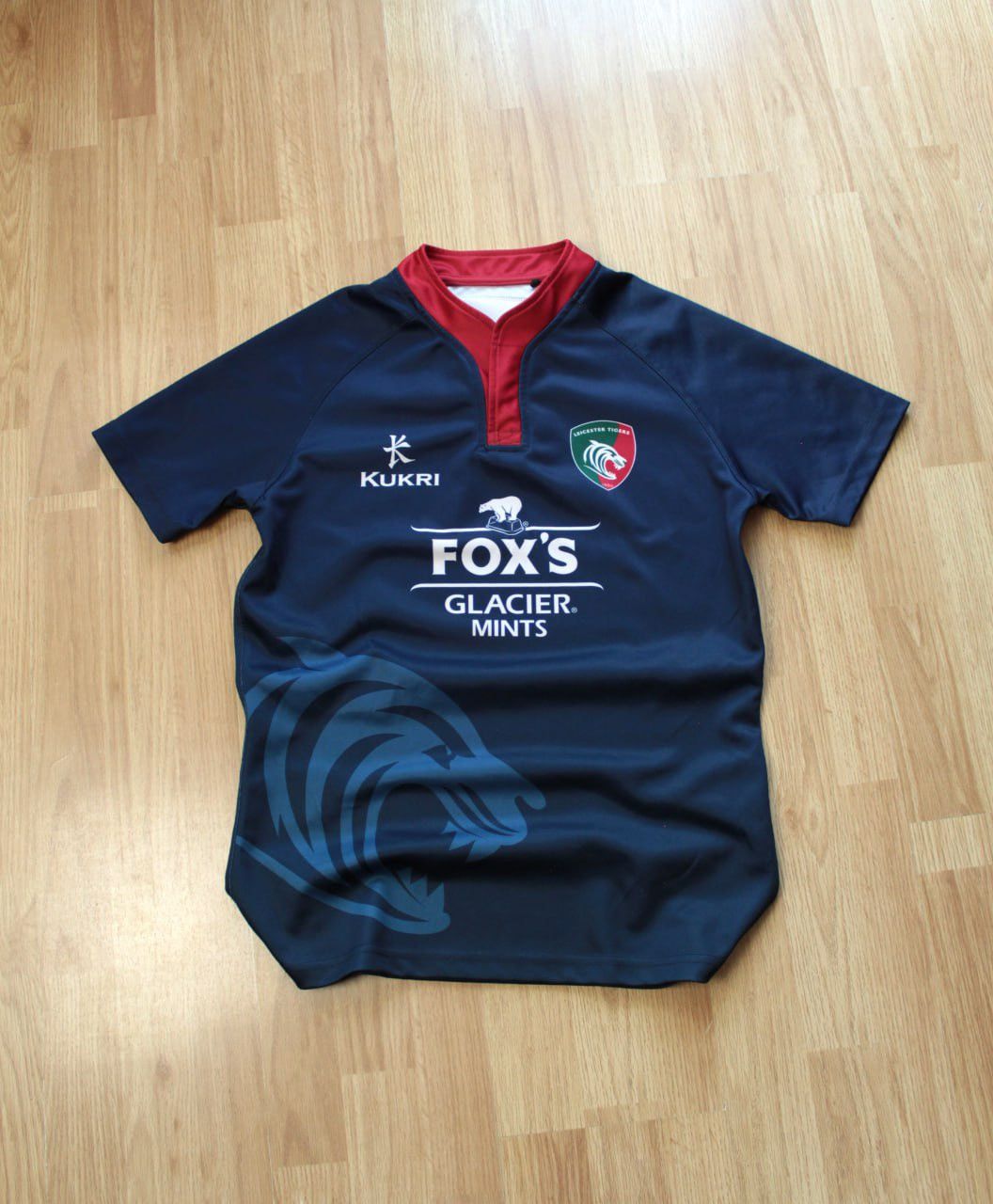 Vintage 🔥 Leicester Tigers Kukri 2018 2019 Jersey Rugby T Shirt Size US S / EU 44-46 / 1 - 1 Thumbnail