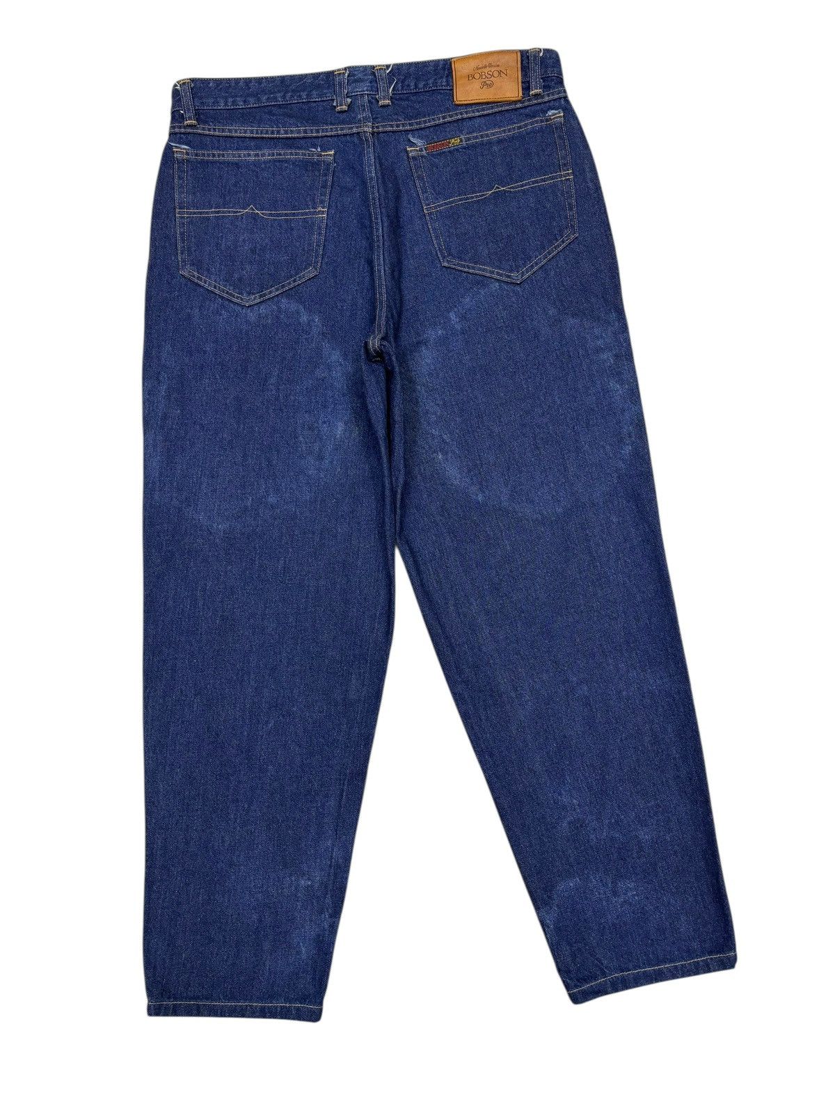 Kapital Bobson Regular Straight Leg Fit Blue Denim Jeans Size US 36 / EU 52 - 4 Thumbnail