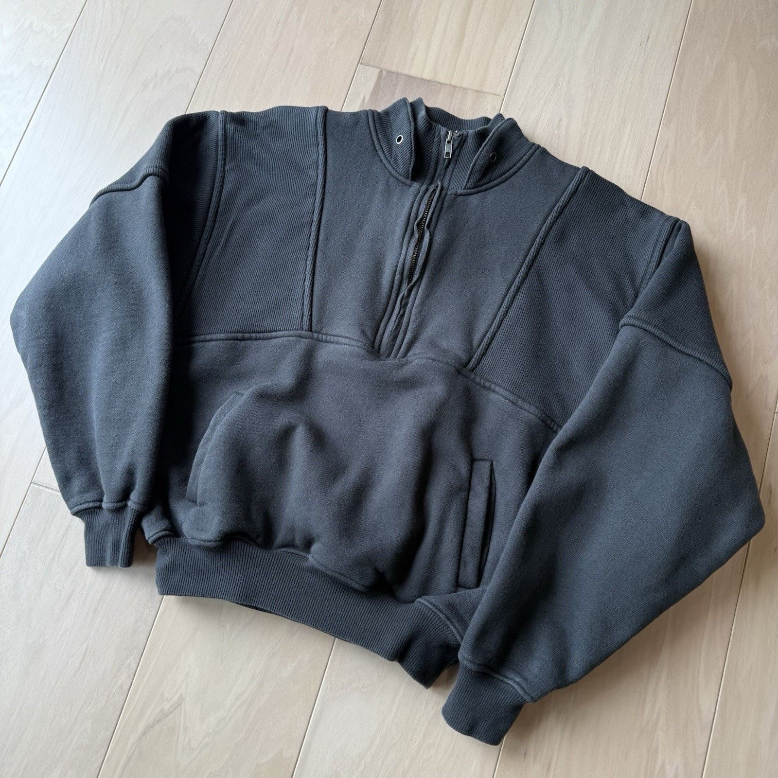 Other Joah Brown Half Zip Pullover Women's Small Black Heavy Size S / US 4 / IT 40 - 9 Thumbnail