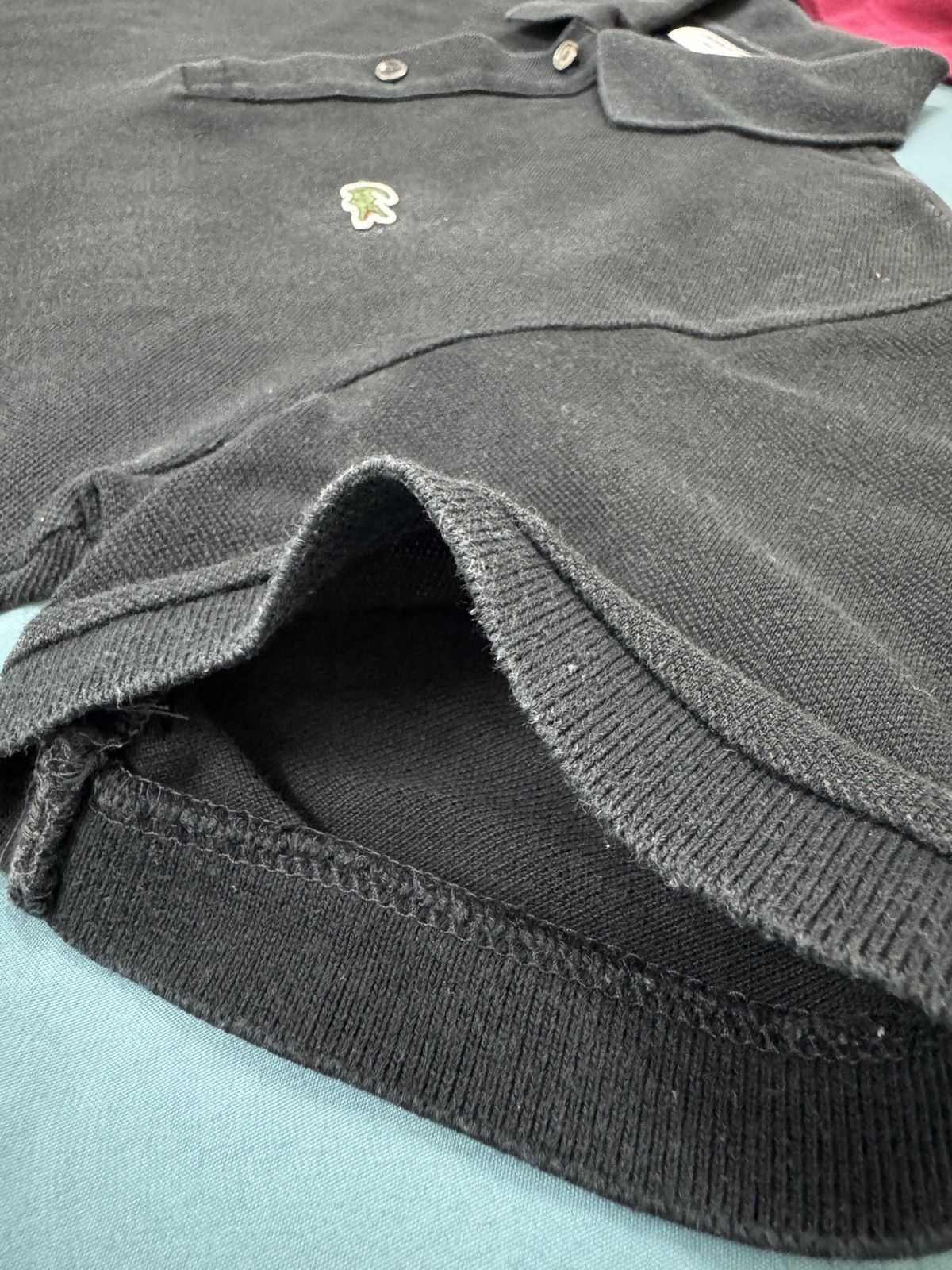 Lacoste × Vintage Lacoste Polo Collar T-Shirt Size US XS / EU 42 / 0 - 9 Thumbnail