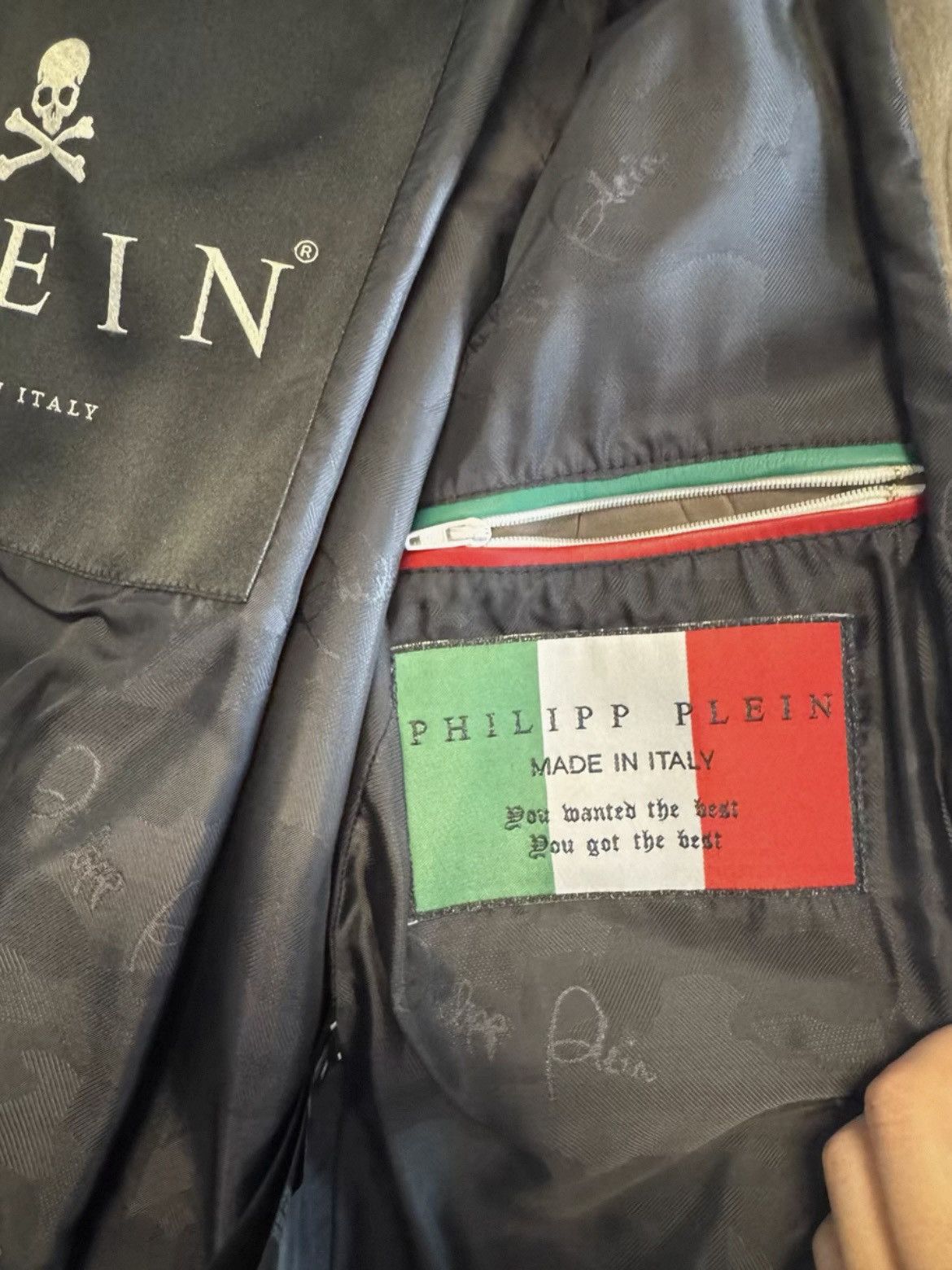 Philipp Plein Philipp Plein Limited Edition Crocodile Leather Jacket Size US M / EU 48-50 / 2 - 7 Thumbnail