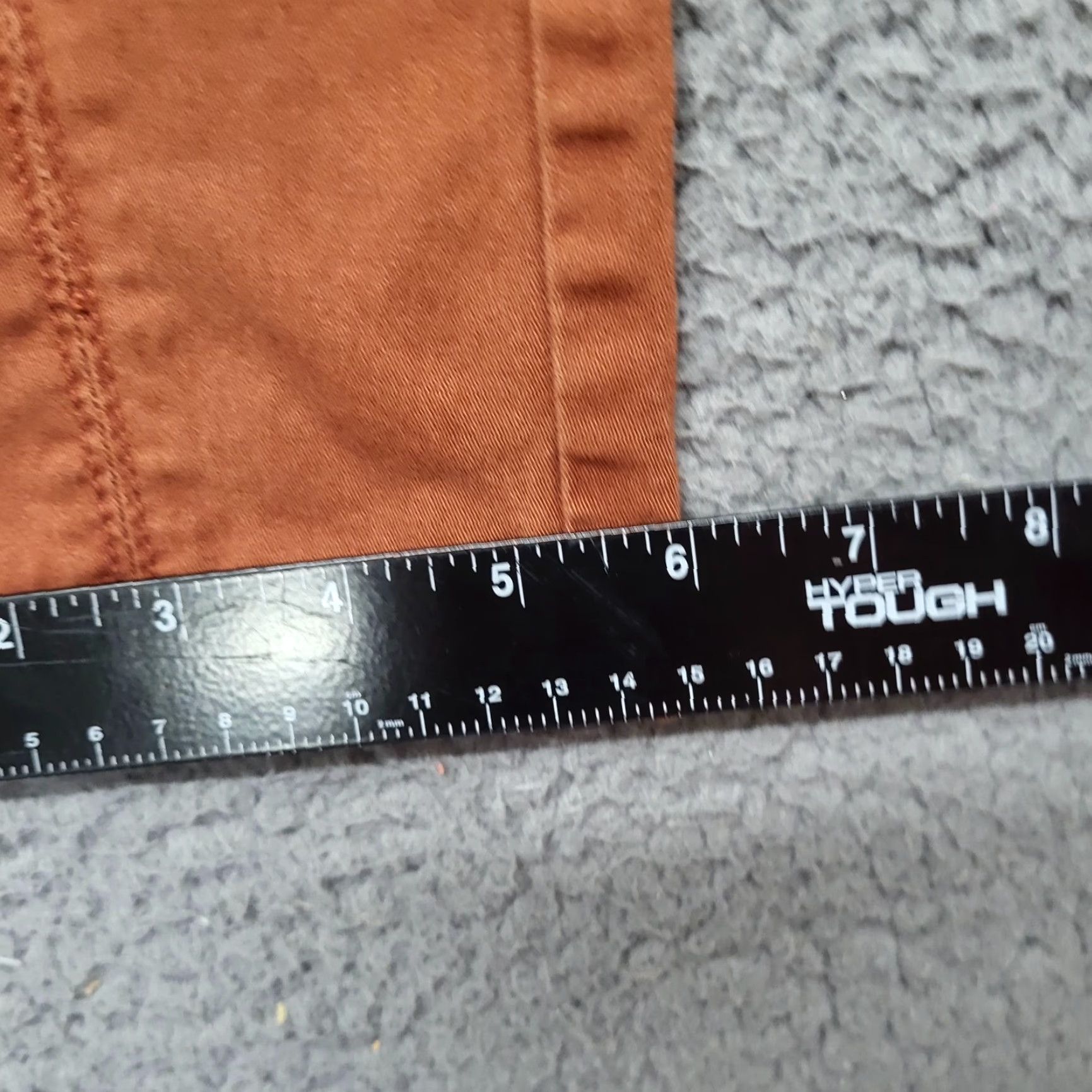 Vintage Maurices Jeans Women's Size 4 Autumn Orange Twill Ankle Tapered Leg Fall Pockets Size 27" / US 4 / IT 40 - 4 Thumbnail