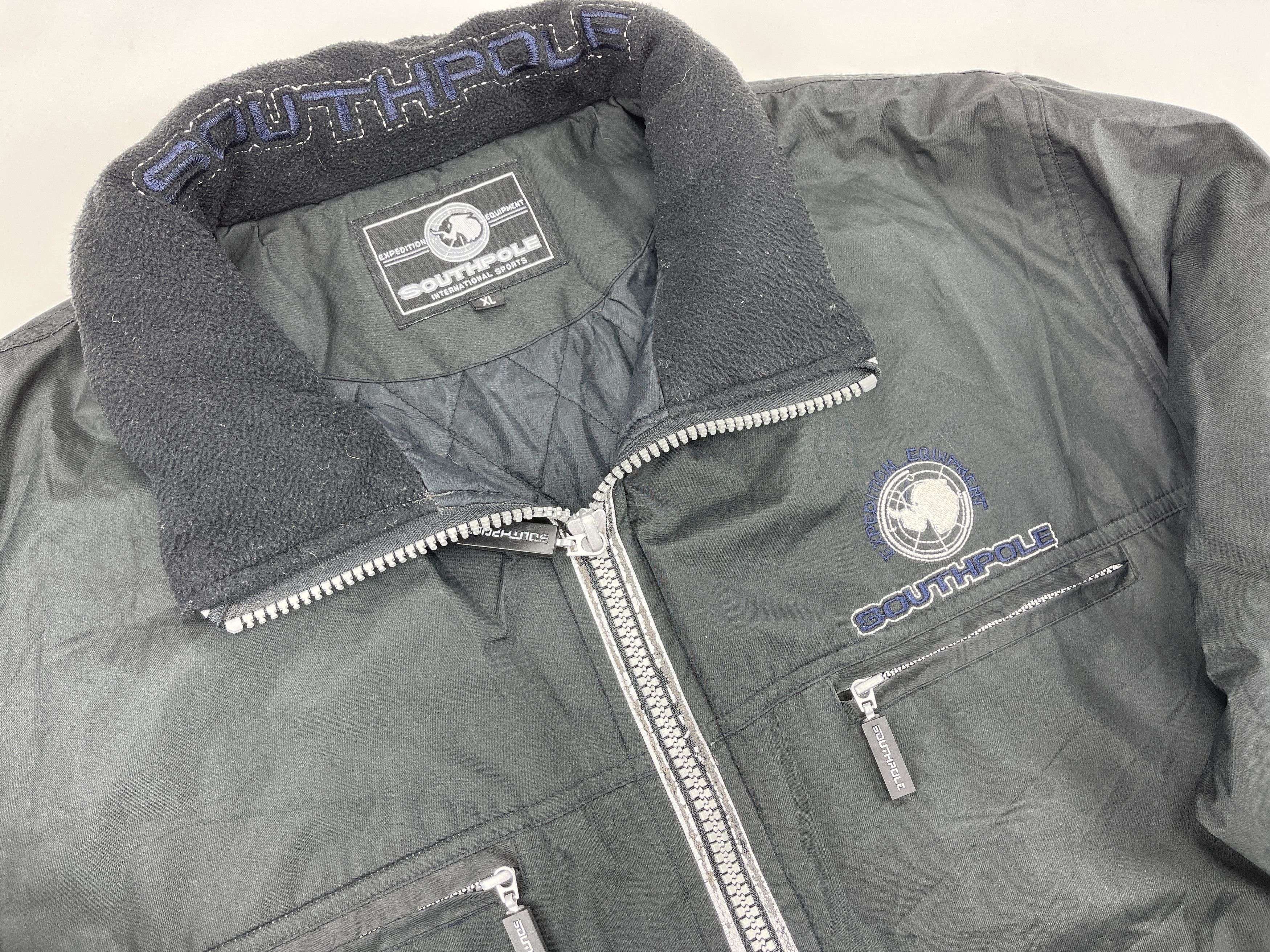 Southpole SOUTHPOLE jacket, black, vintage South Pole, 90s hip hop XL Size US XL / EU 56 / 4 - 6 Thumbnail