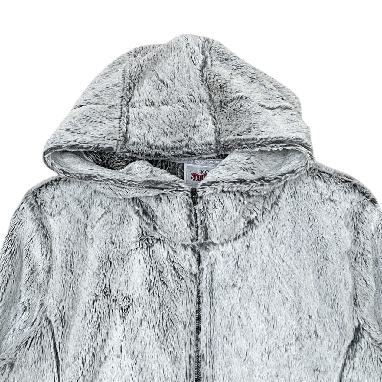 Vintage Vintage Brand Hot Chilys Fur Hoodies 1990s Size US L / EU 52-54 / 3 - 7 Thumbnail