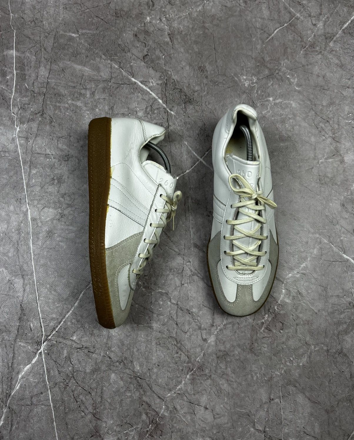 Vintage GAT BW Sport Army Trainer Bundeswehr Shoes Leather Sneakers Size US 8 / EU 41 - 12 Thumbnail
