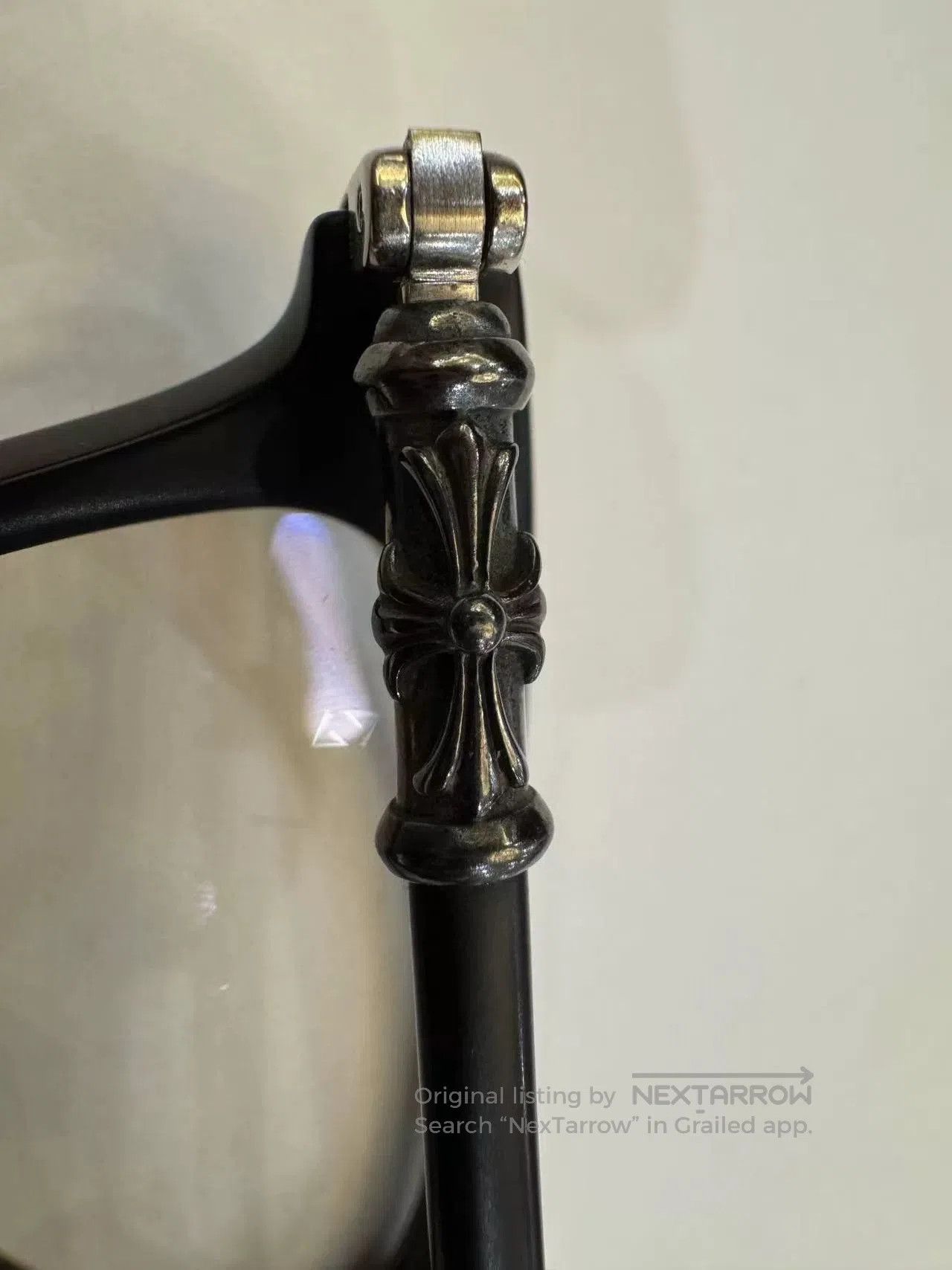 Chrome Hearts Chrome Hearts Cross Design Glasses. Size ONE SIZE - 3 Thumbnail