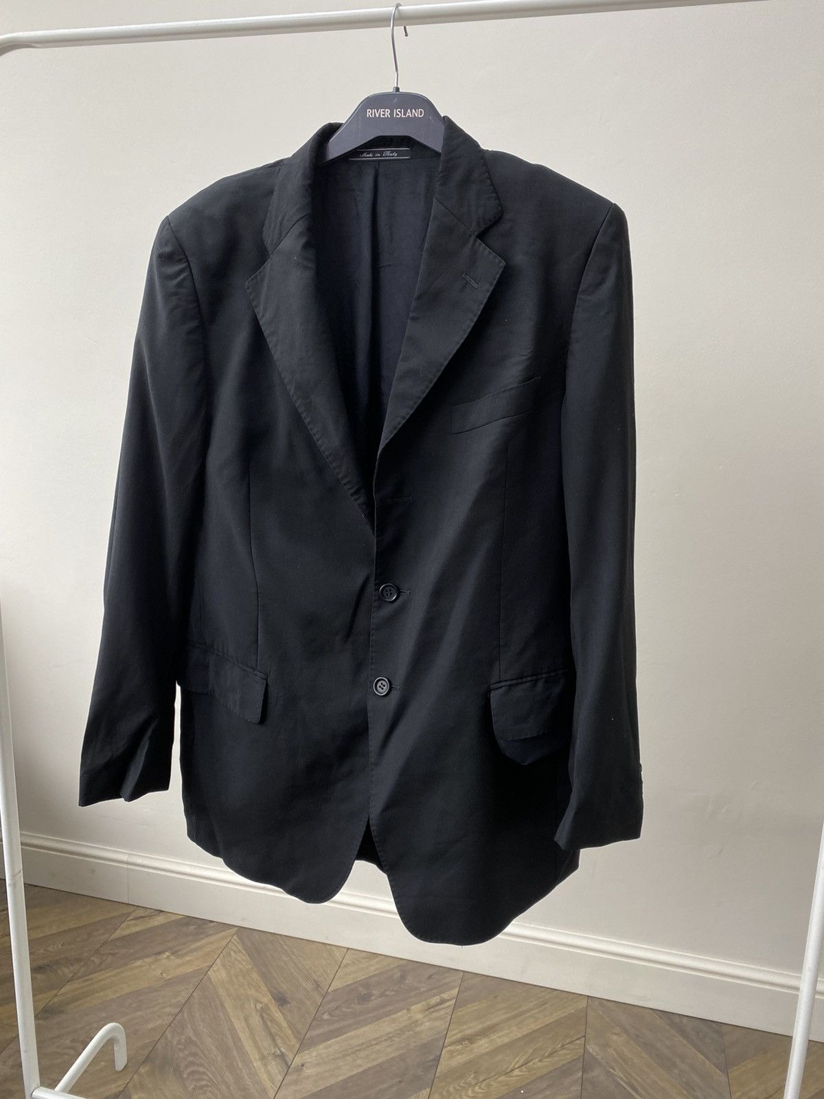 Other Vintage Prandina Black Blazer Size 50R - 4 Thumbnail