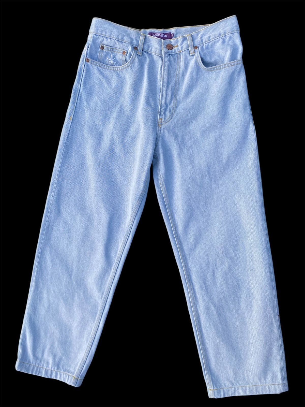 Fucking Awesome Fucking Awesome Hammerlee Jeans 30 waist soft blue Size US 30 / EU 46 - 2 Thumbnail