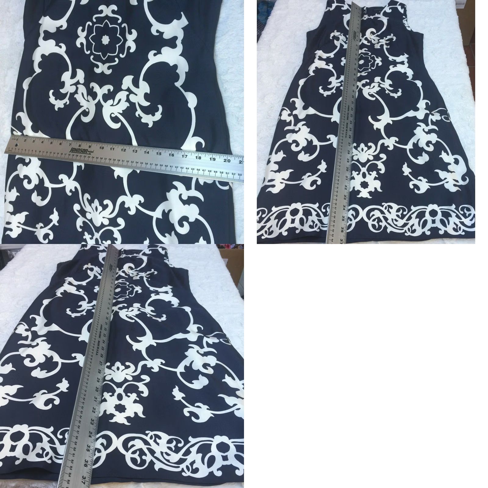 Banana Republic Banana Republic Womens Sleeveless Shift Dress Black Silk Keyhole Back Zip Size 10 Size L / US 10 / IT 46 - 8 Thumbnail