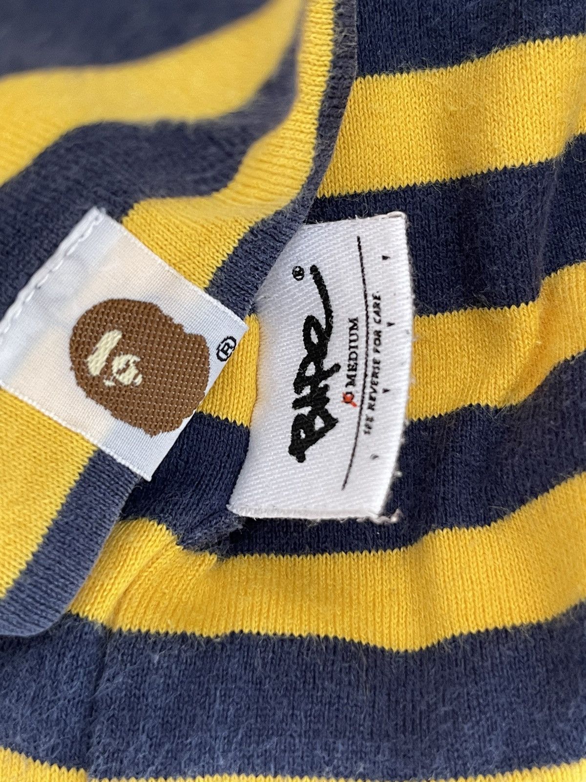 Bape Bape Stripe Reversible Longsleeve Shirt Size US M / EU 48-50 / 2 - 4 Thumbnail