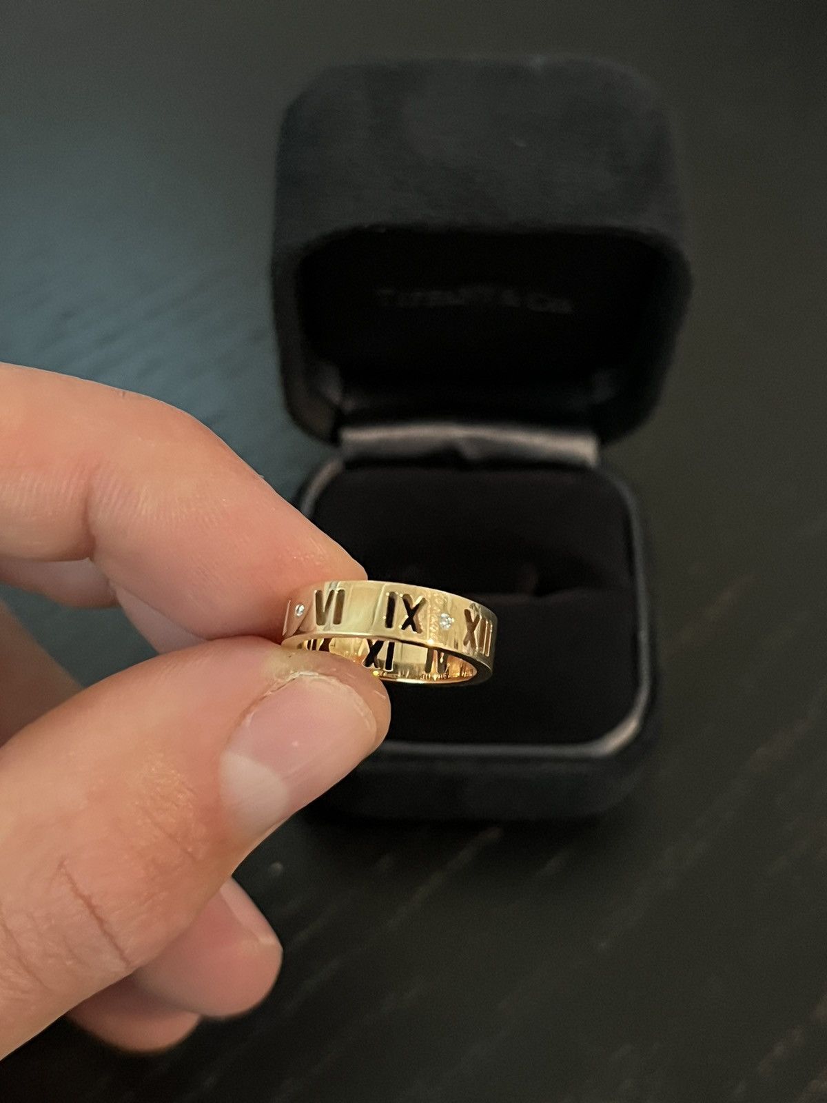 Tiffany & Co. Tiffany Rose Gold Atlas Ring Size ONE SIZE - 6 Thumbnail