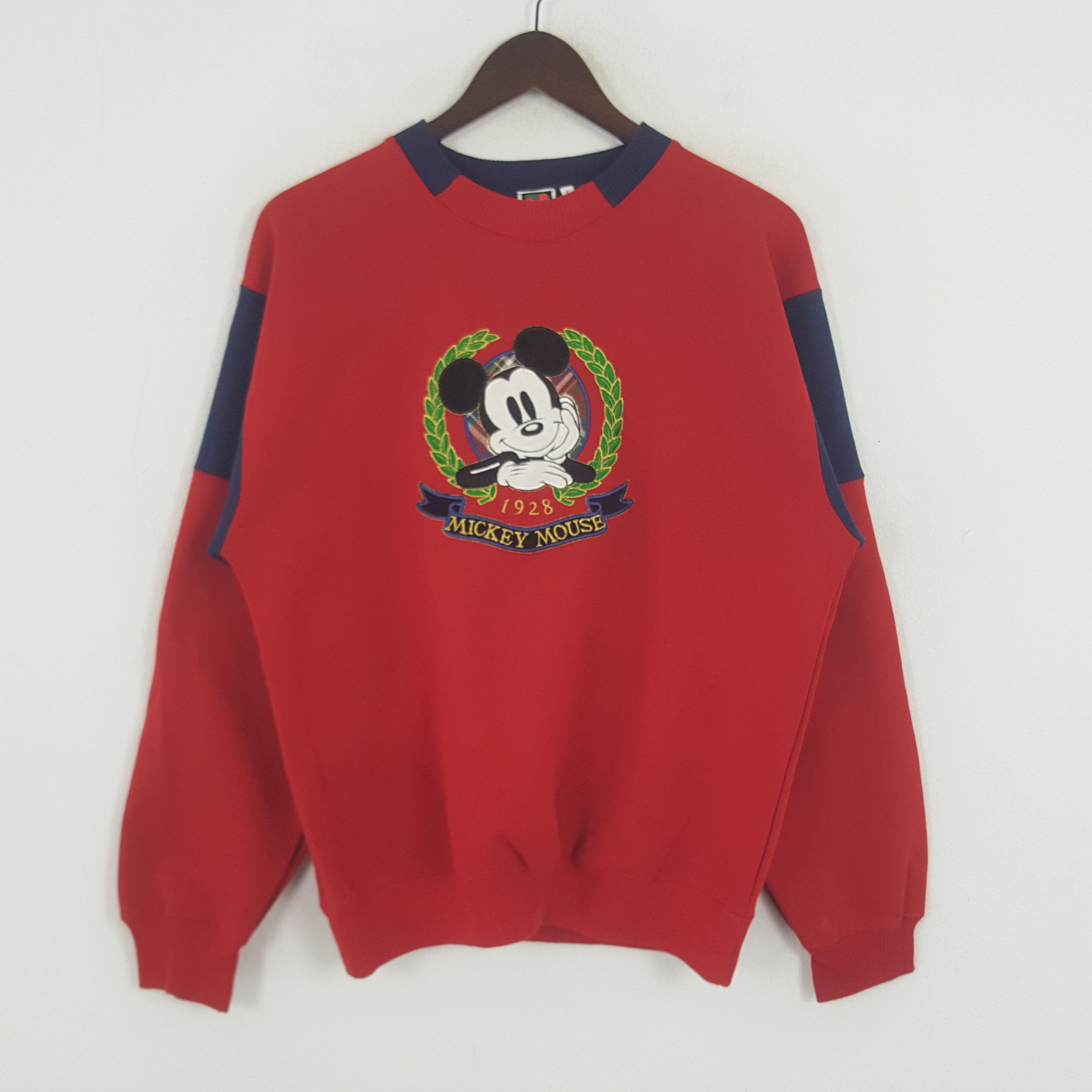 Disney × Mickey Mouse × Vintage Vintage Disney Mickey Mouse Sweatshirt Size US M / EU 48-50 / 2 - 1 Thumbnail