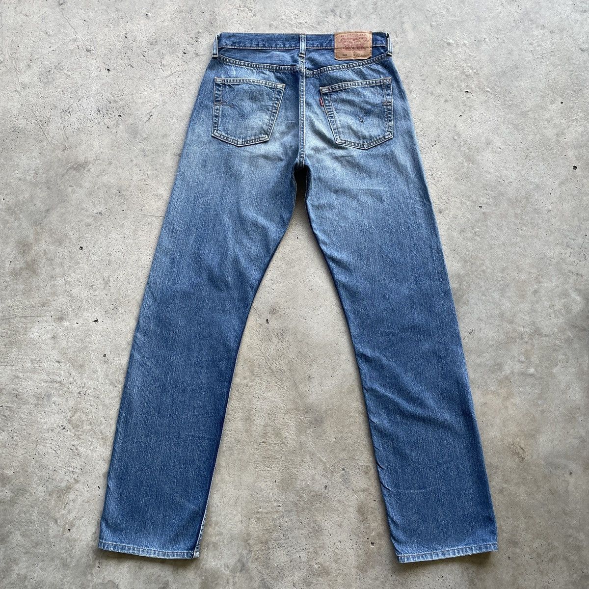 Levi's W29💥 Vintage Levi’s 501 Faded Jeans Denim Pants Distressed Size US 29 - 14 Thumbnail