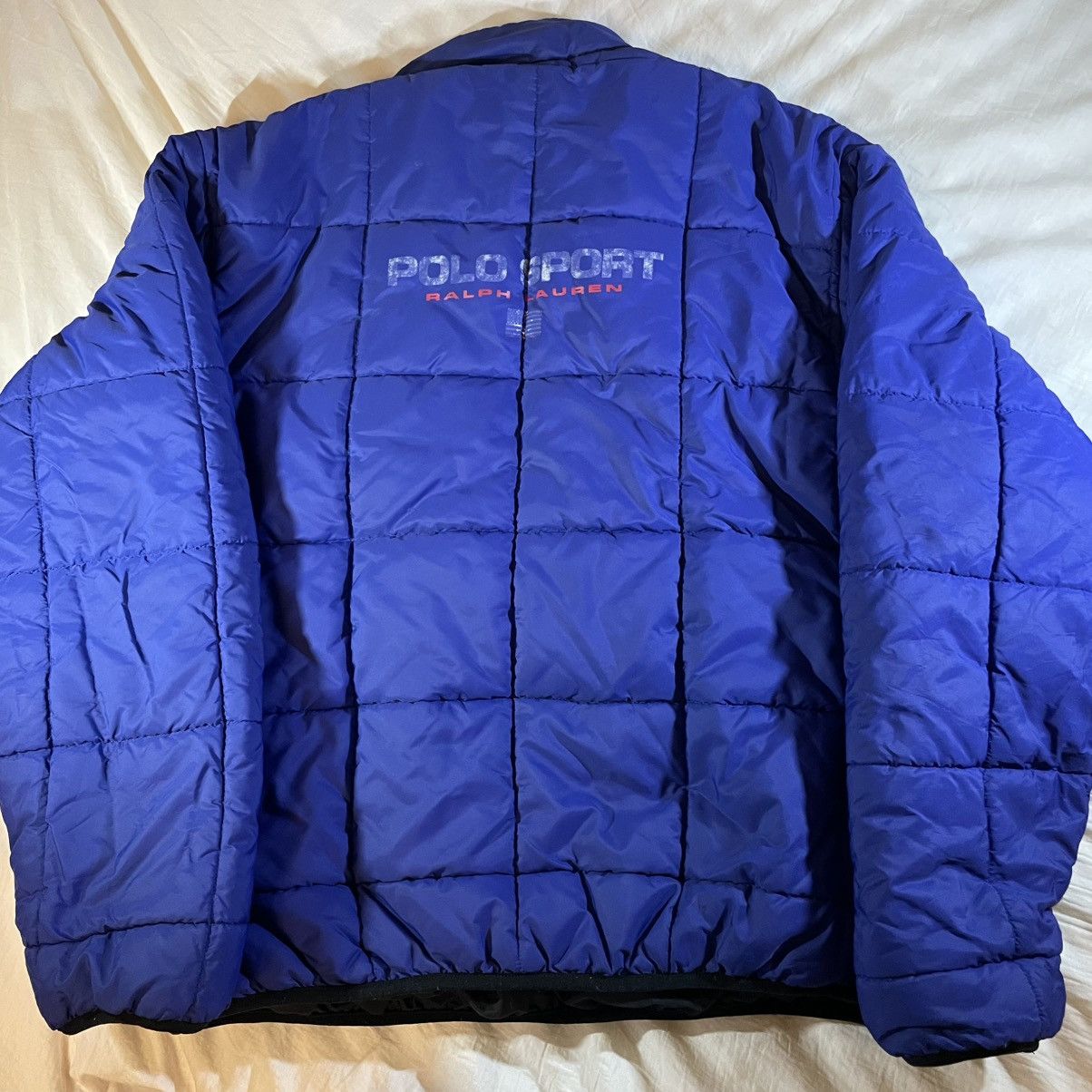 Ralph Lauren Sport Vintage Polo Sport reversible half zip Puffer Down Jacket Size US XL / EU 56 / 4 - 4 Thumbnail