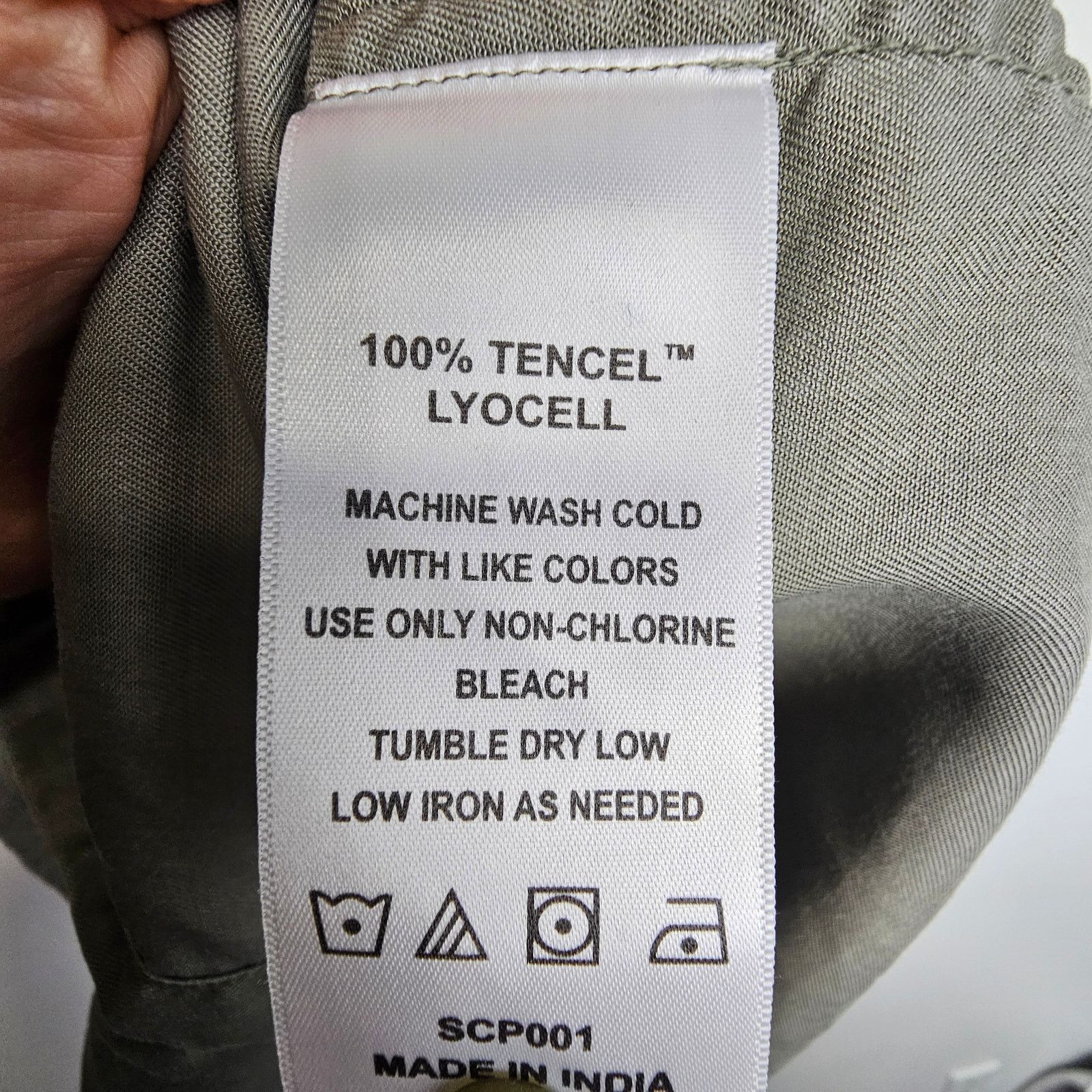 Quince Quince Womens Vintage Wash Tencel Camp Shirt Sz L Oversized Size L / US 10 / IT 46 - 6 Thumbnail