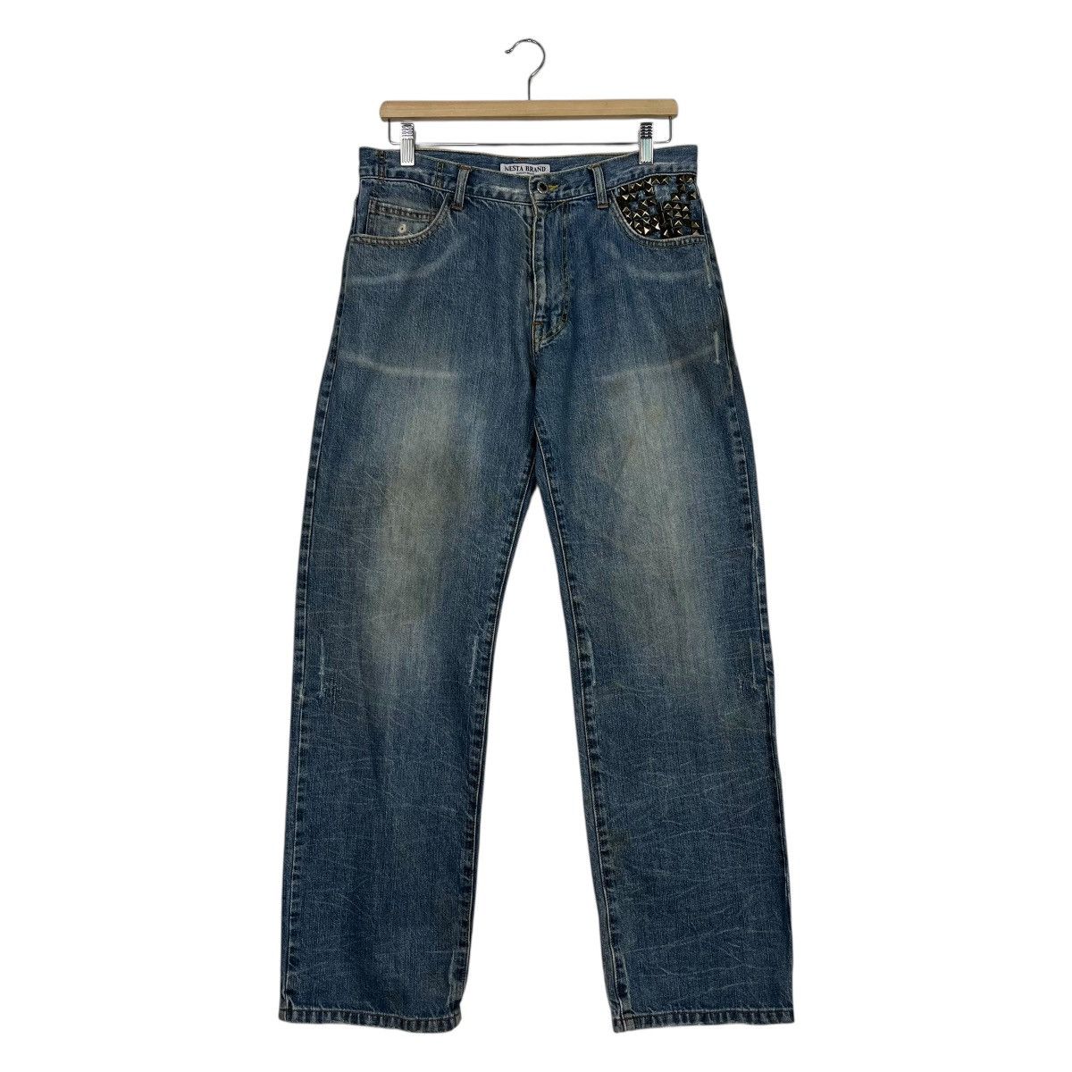 Japanese Brand Vintage Nesta Brand Denim Jeans Size US 32 / EU 48 - 1 Thumbnail
