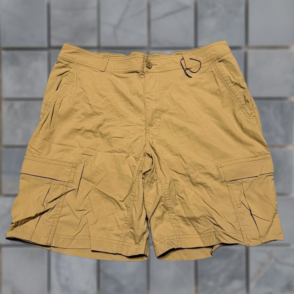 Vintage REI Mens Cargo Shorts 38 Tan Hiking Nylon Performance Size US 38 / EU 54 - 1 Thumbnail