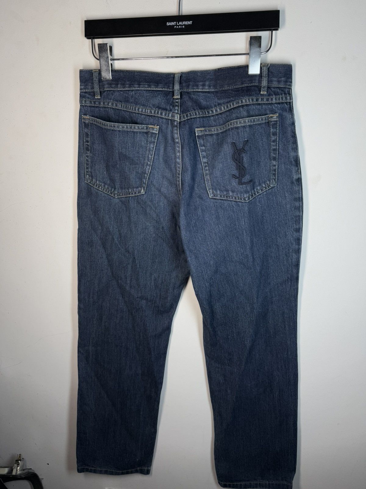 Yves Saint Laurent 32x32 YSL Jeans Denim Pants Size US 32 / EU 48 - 2 Thumbnail