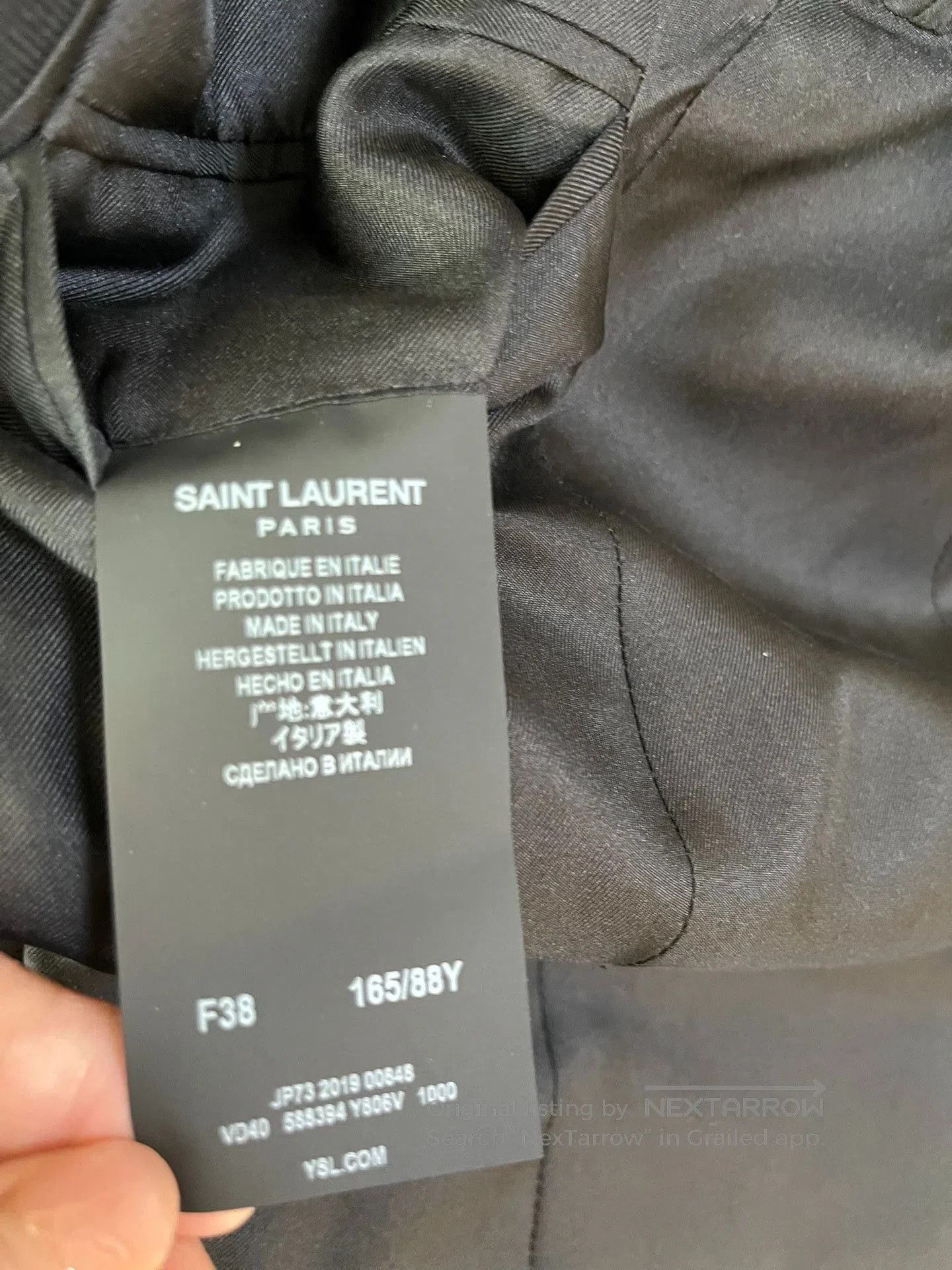 Saint Laurent Paris YSL Saint Laurent Double. Size S / US 4 / IT 40 - 5 Thumbnail