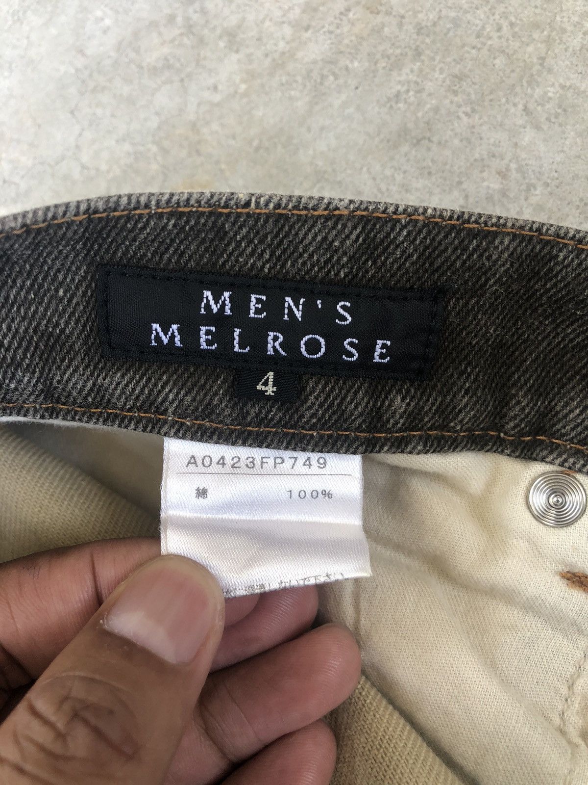 If Six Was Nine Japanese Melrose Flared Jeans Distressed Jeans Size US 32 / EU 48 - 14 Thumbnail