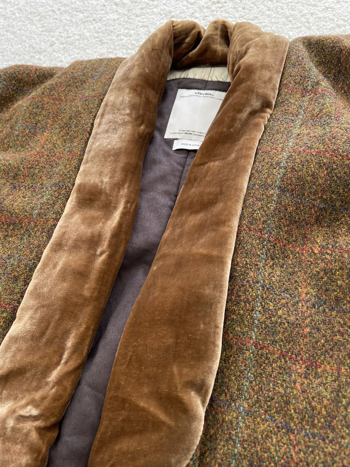 Visvim Harris tweed dotera silk - size 2 Size US M / EU 48-50 / 2 - 3 Thumbnail