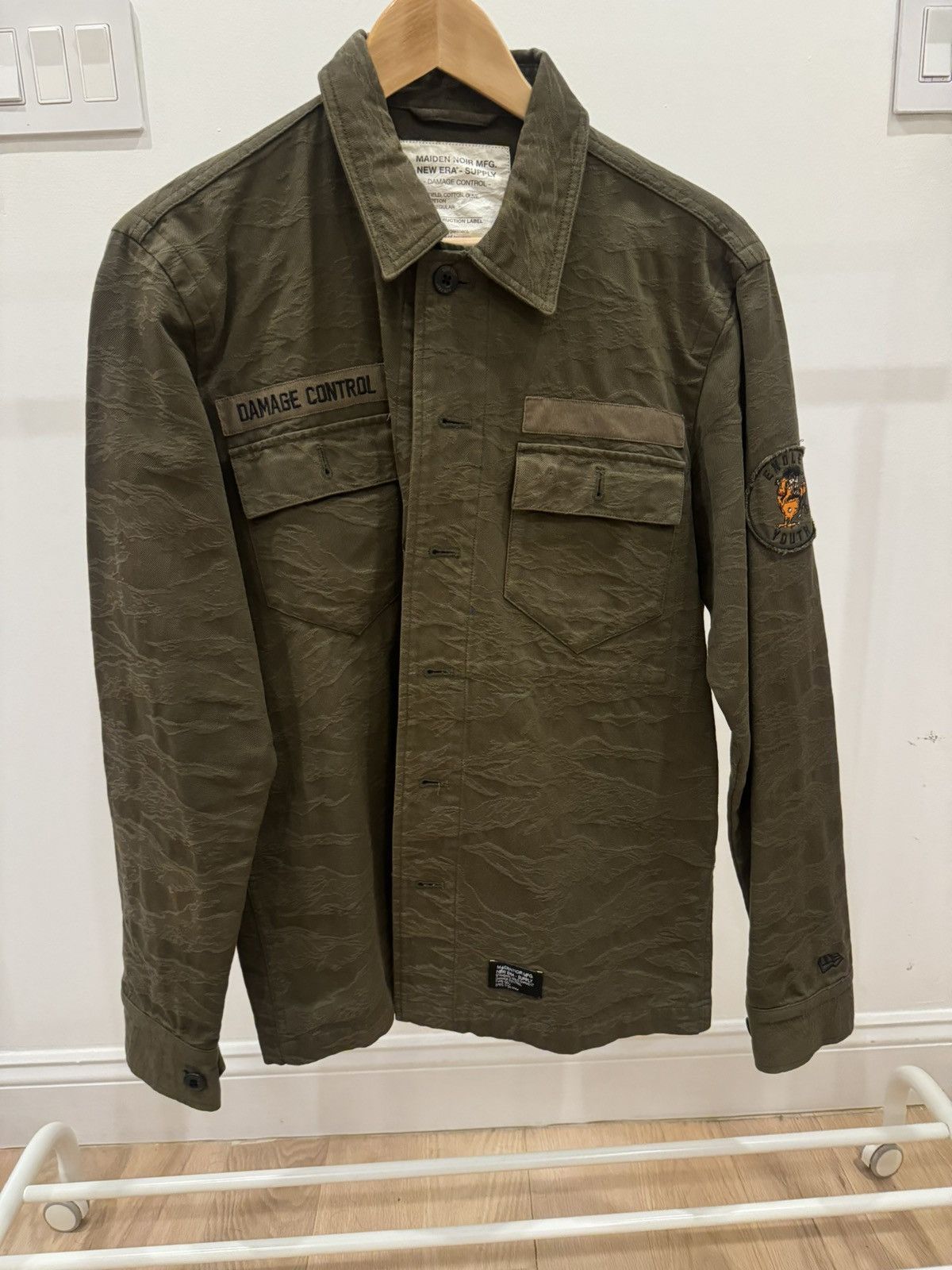 Maiden Noir Maiden Noir x New Era Japan Tiger Camo Military Shirt Size US S / EU 44-46 / 1 - 1 Thumbnail